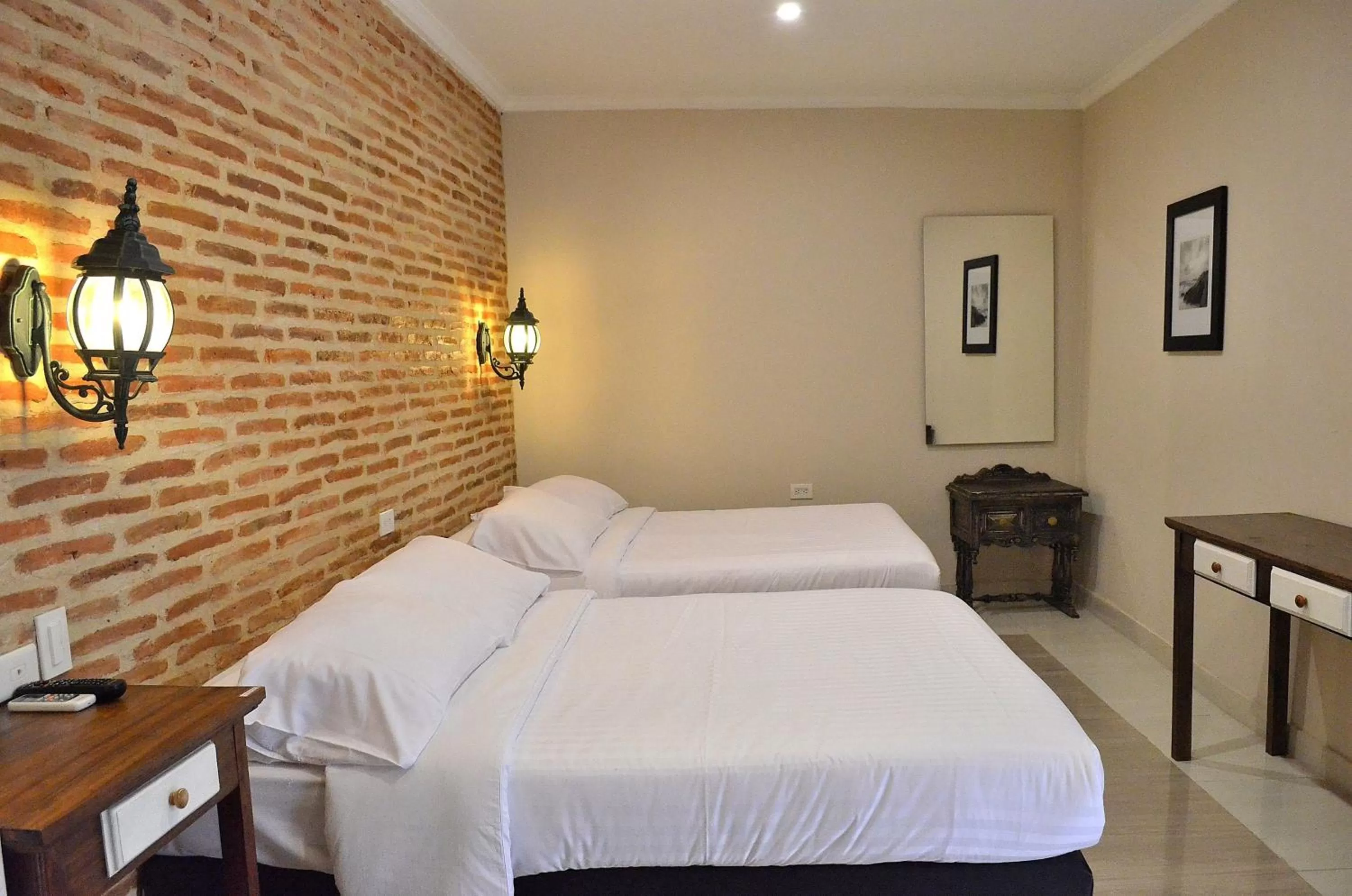 Bed in Hotel Galeria la Trinidad