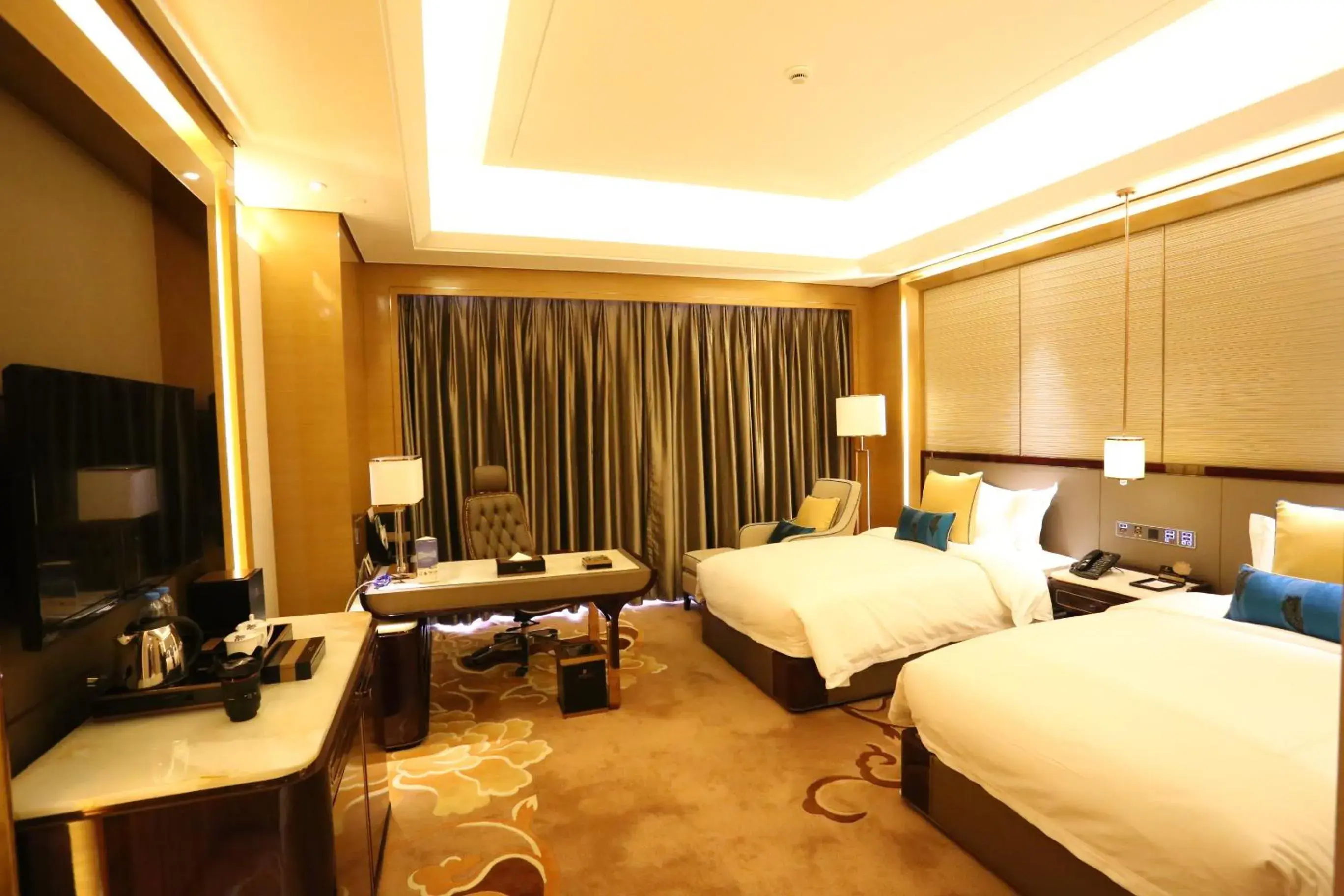 Bed in Jin Jiang International Hotel Urumqi