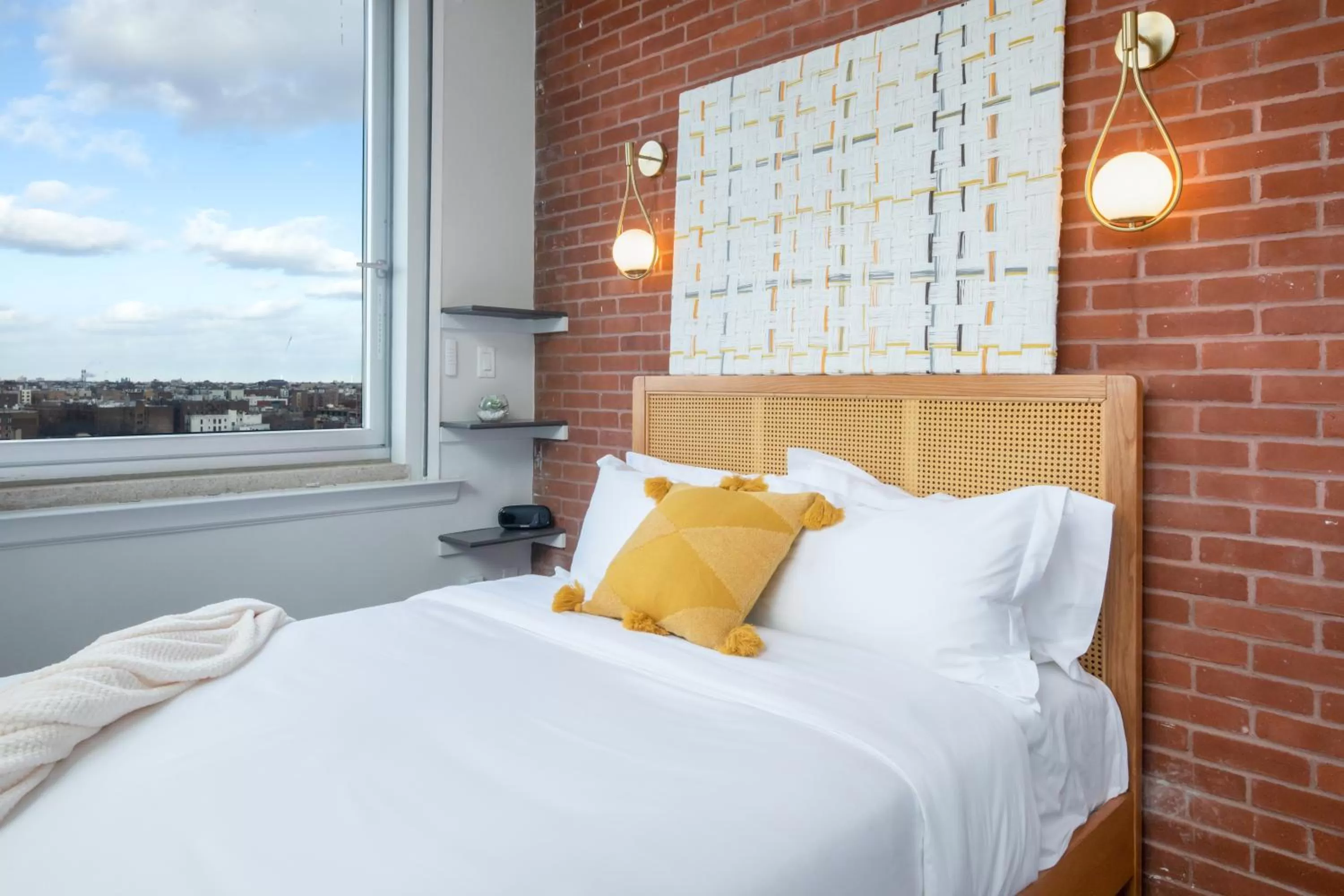 Bed in The Modernist Hotel