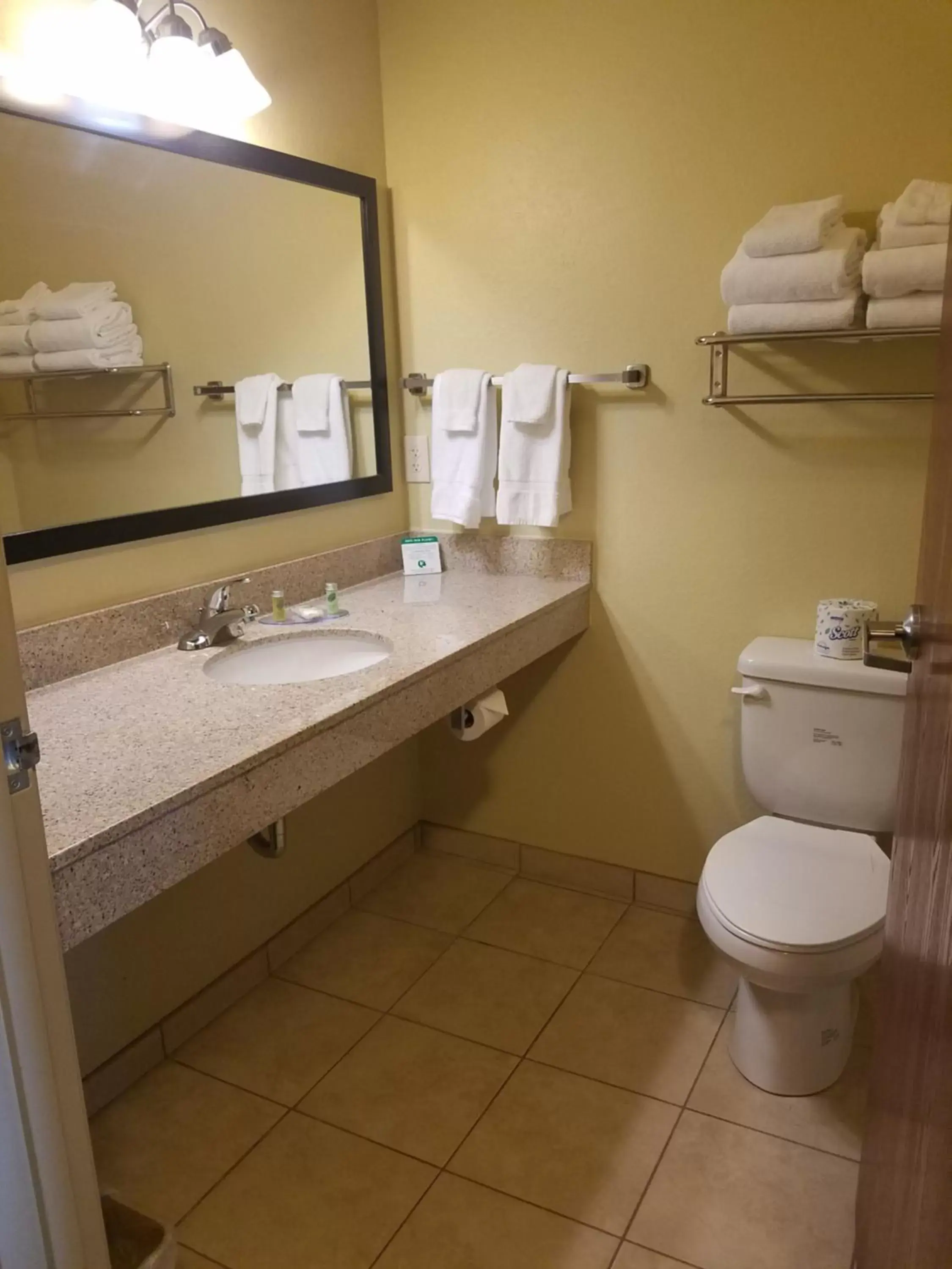 Bathroom in Cobblestone Inn & Suites - Bottineau