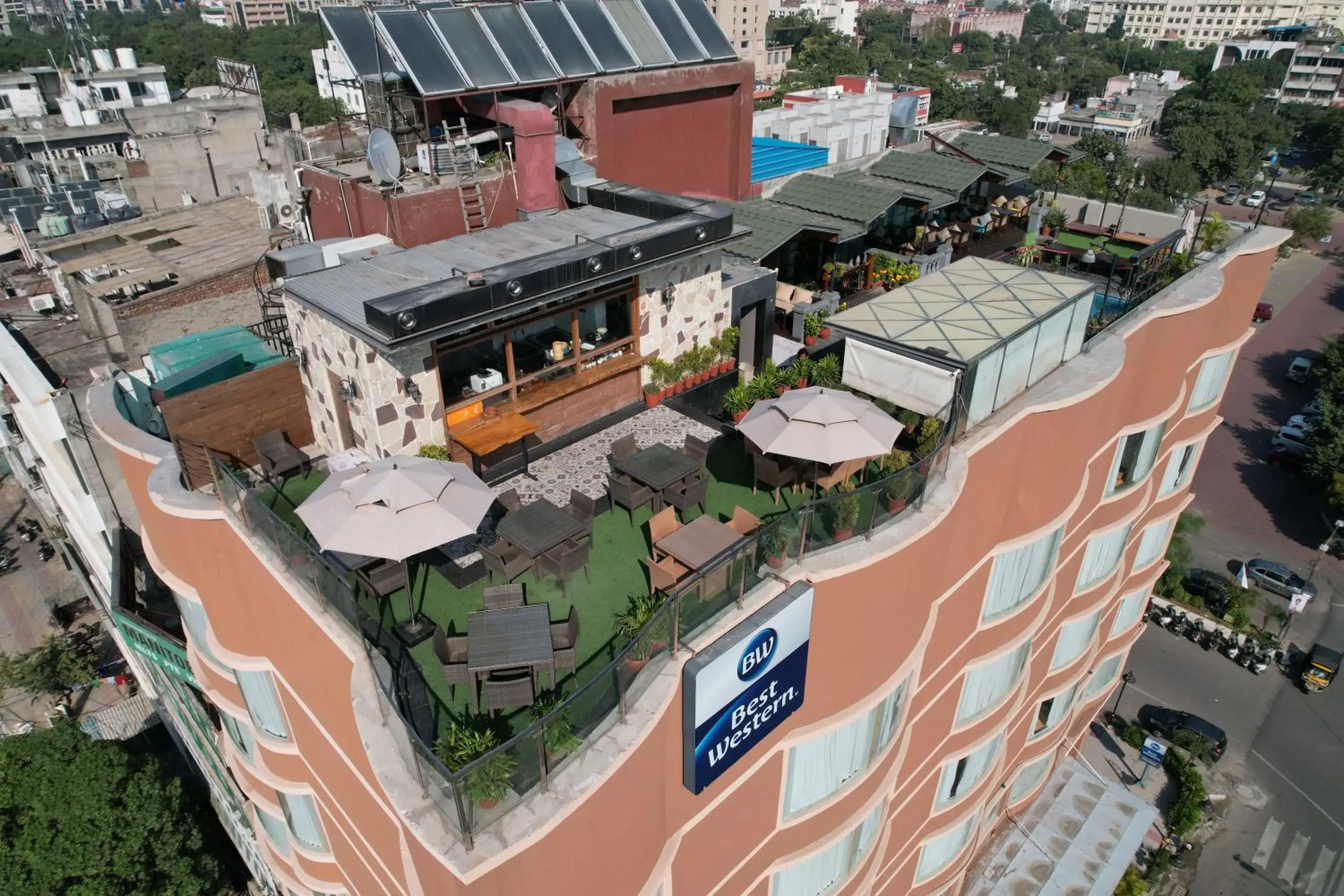 Bird's eye view in Best Western Merrion Bird's eye view in Best Western Merrion