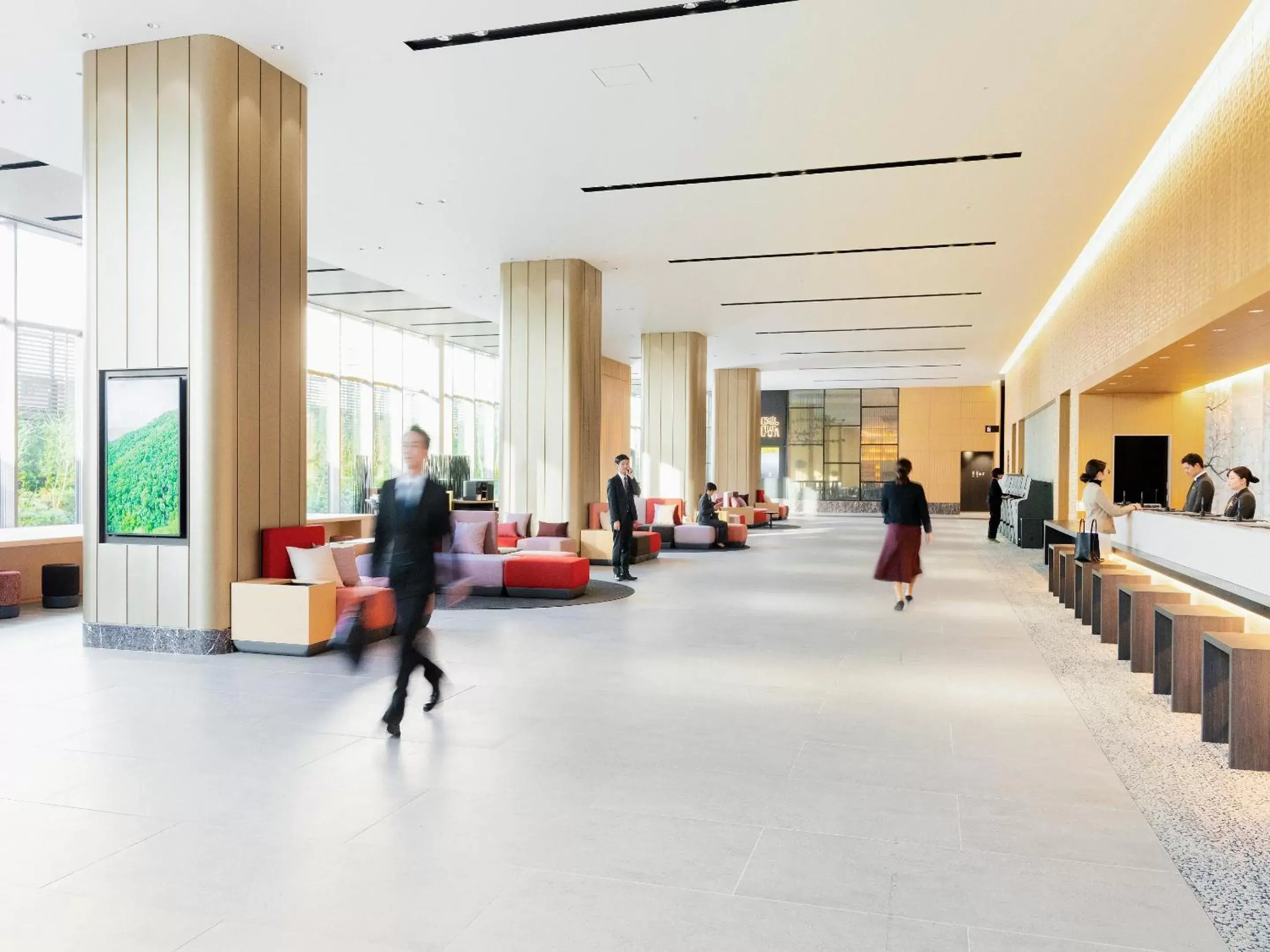 Lobby or reception in Hotel Hankyu RESPIRE OSAKA