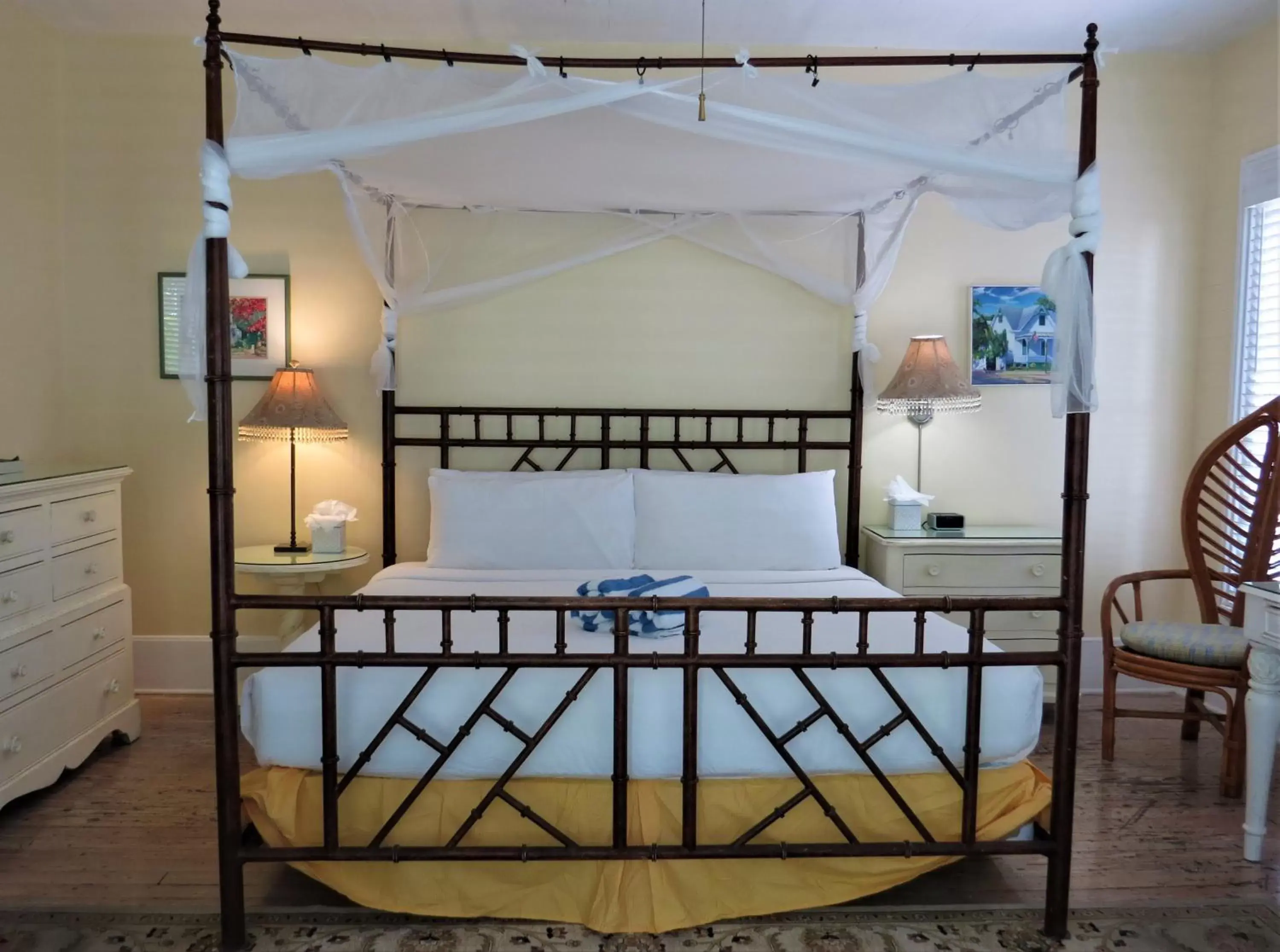 Bed in Ambrosia Key West