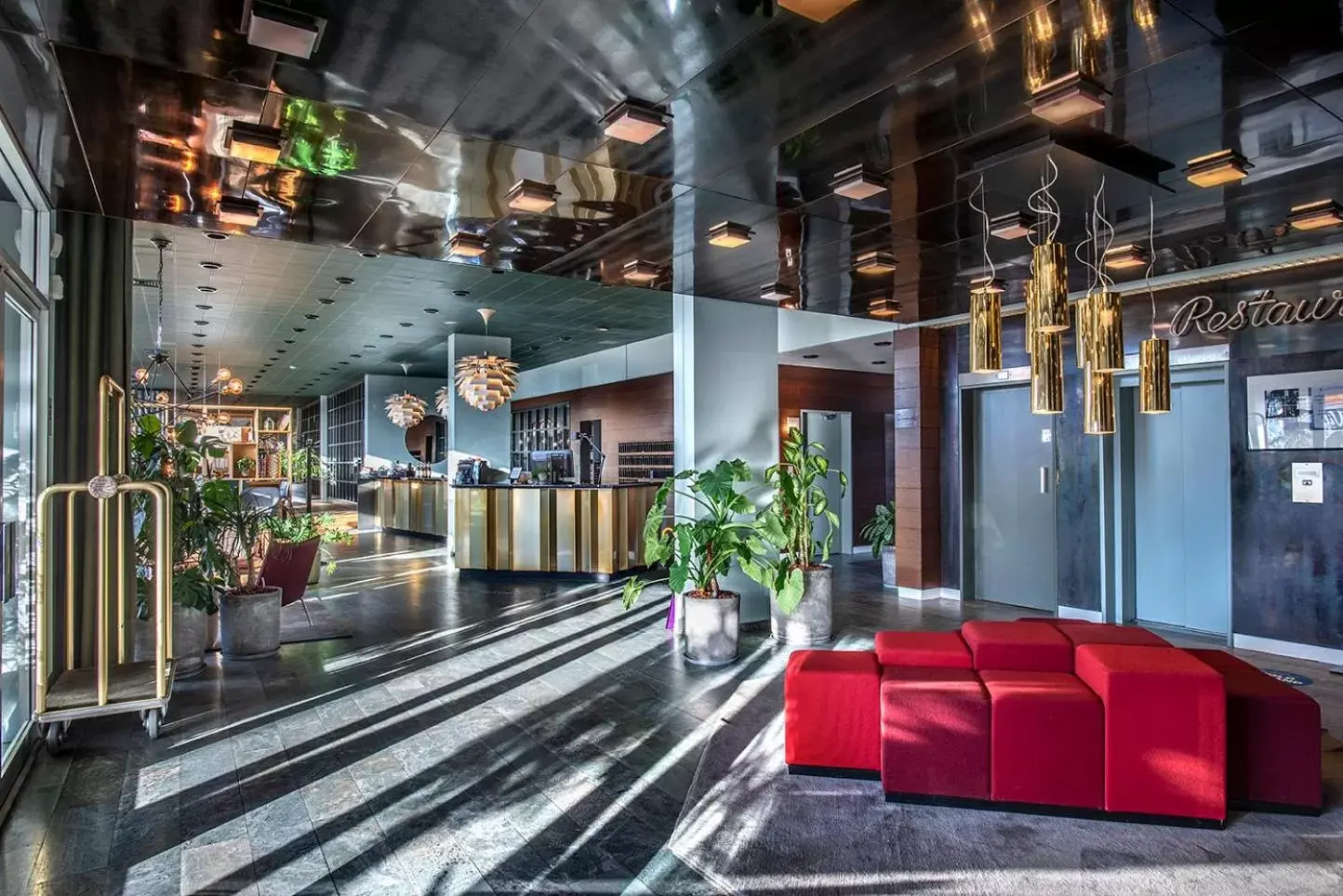 Lobby or reception, Lobby/Reception in Hotel Jutlandia