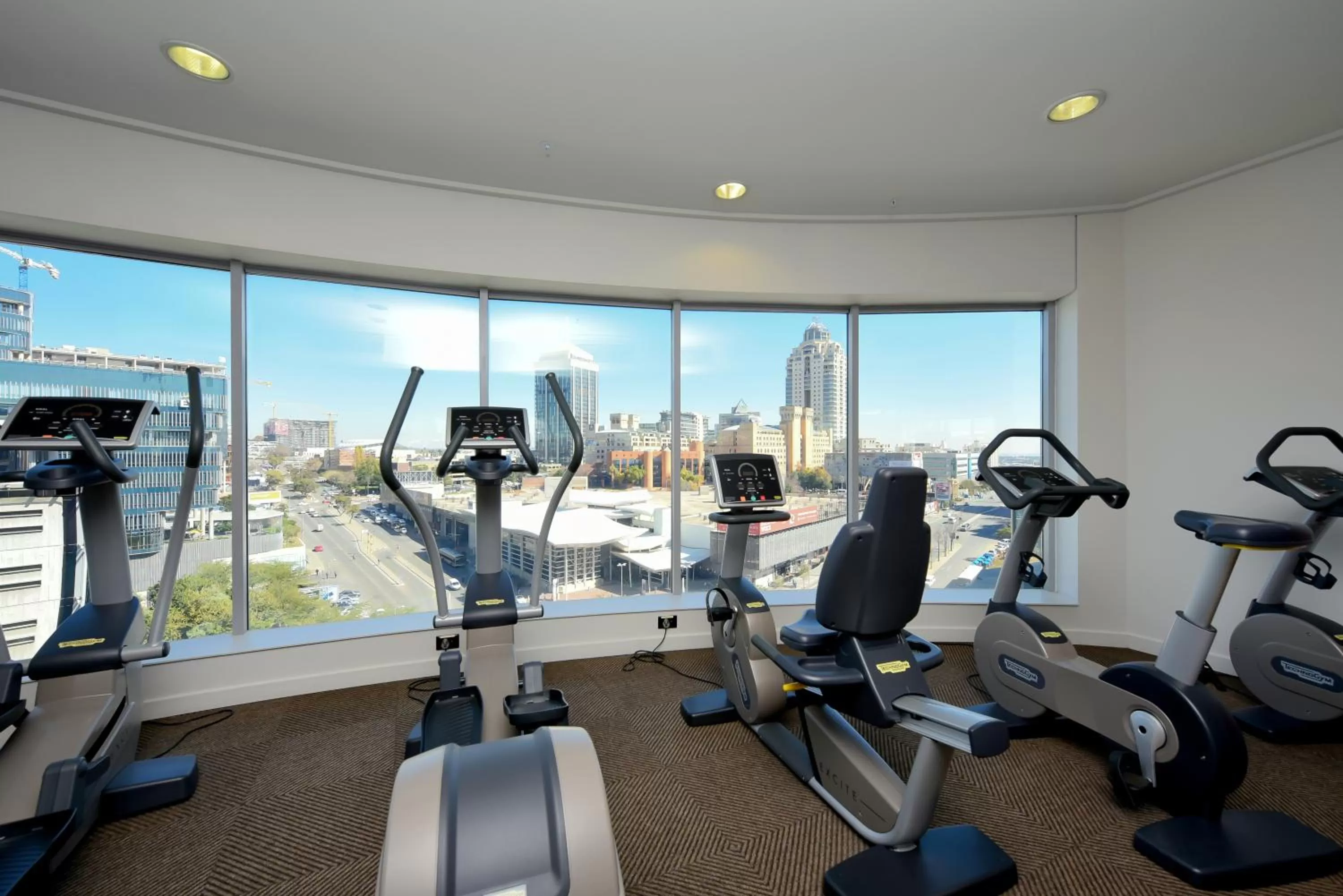 Fitness centre/facilities in Radisson Blu Gautrain Hotel, Sandton Johannesburg