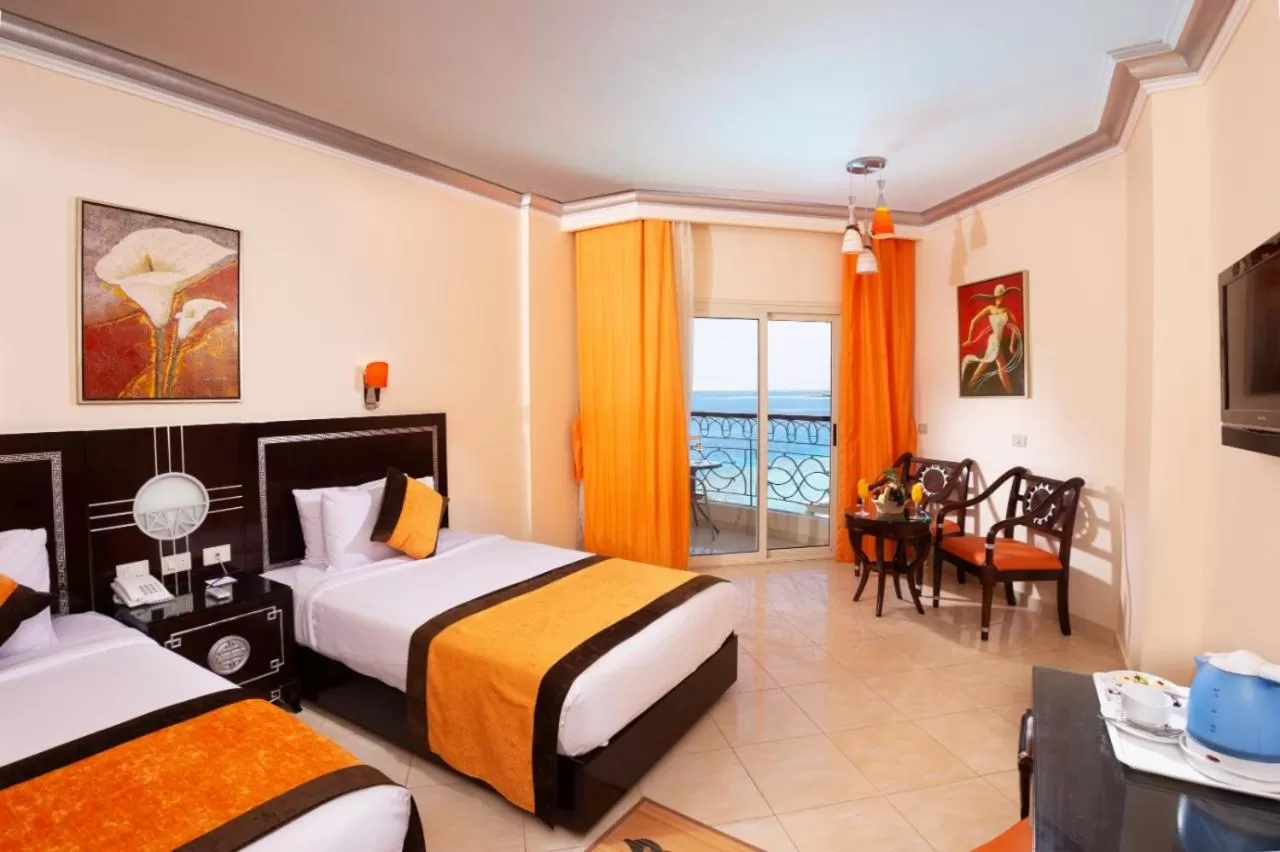Photo of the whole room, Bed in Sphinx Aqua Park Beach Resort