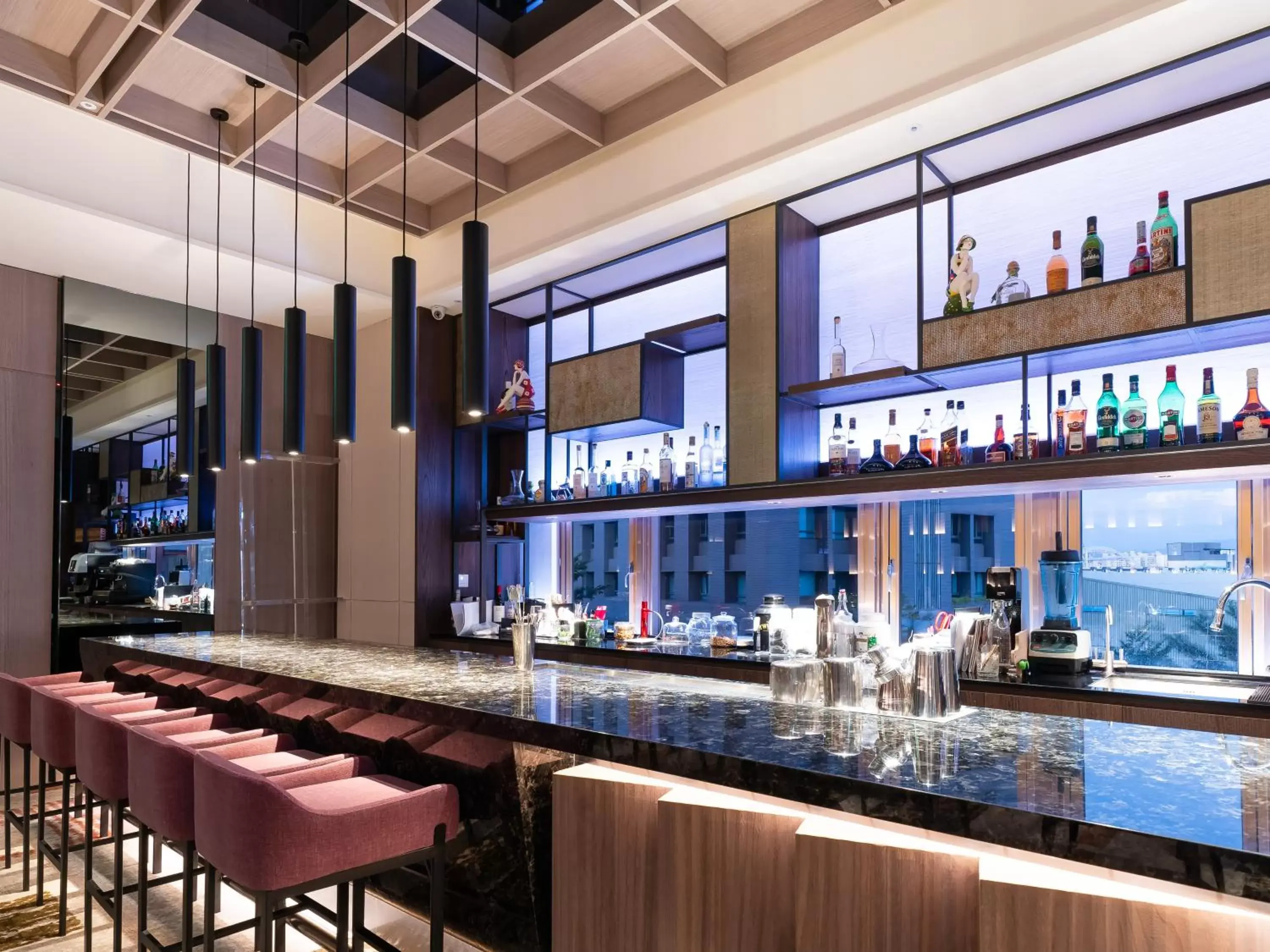 Lounge or bar in The Howard Prince Hotel Taichung Lounge or bar in The Howard Prince Hotel Taichung