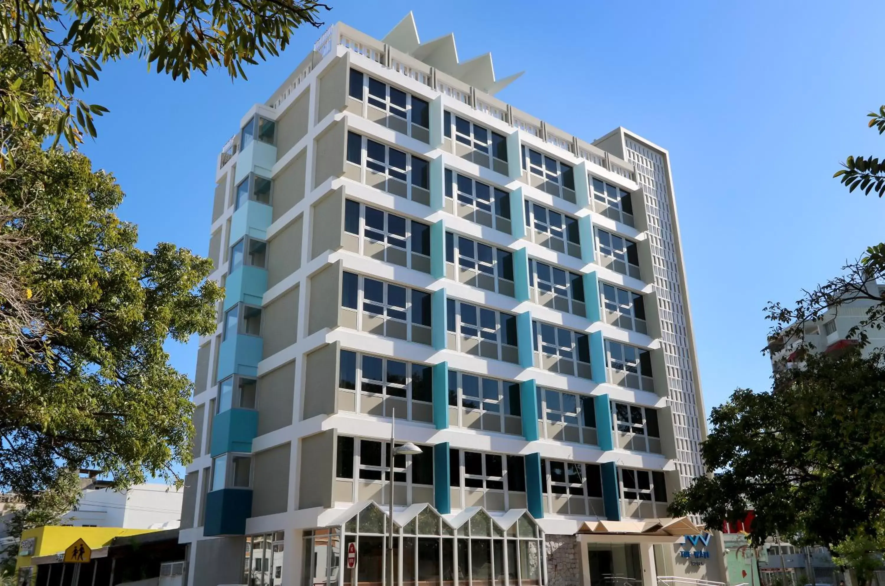 Property building in The Wave Hotel Condado Property building in The Wave Hotel Condado