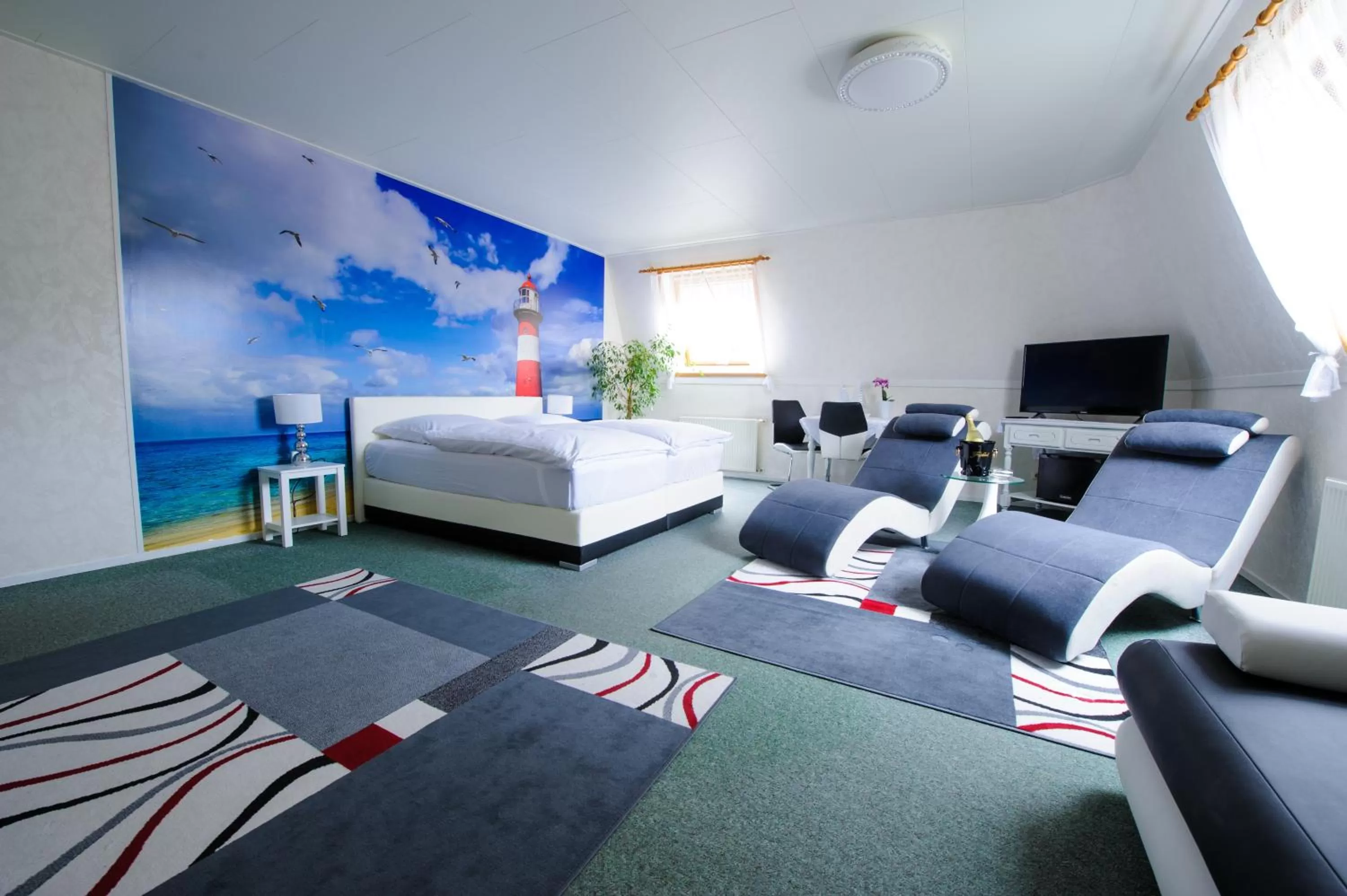 TV and multimedia, Bed in Hotel Forsthaus Sellin