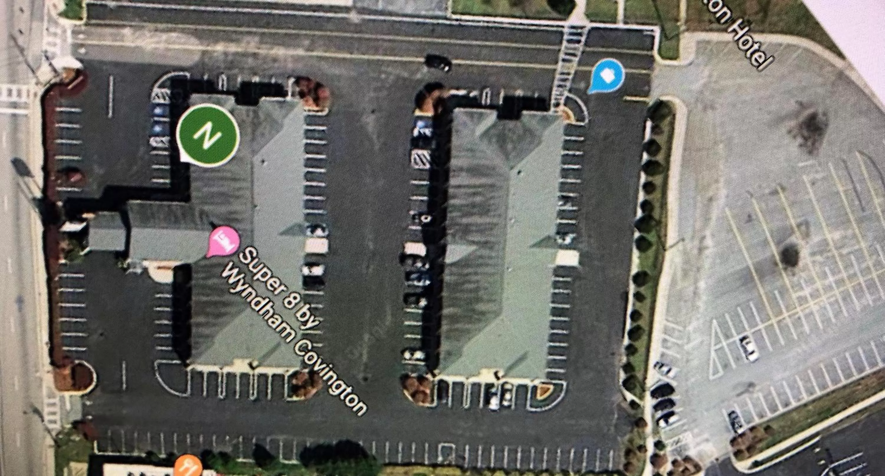 Bird's eye view in Super 8 by Wyndham Covington