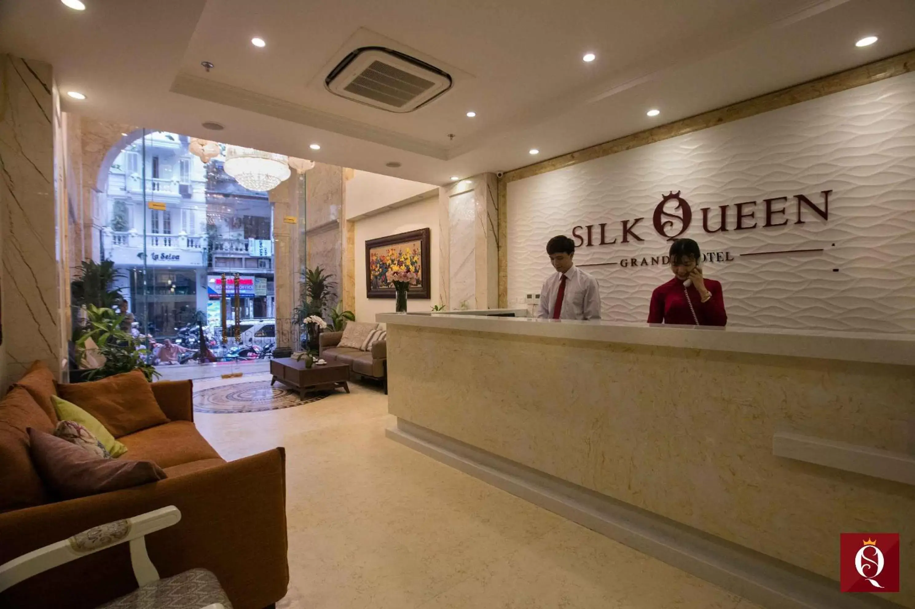 Property logo or sign, Lobby/Reception in Silk Queen Grand Hotel