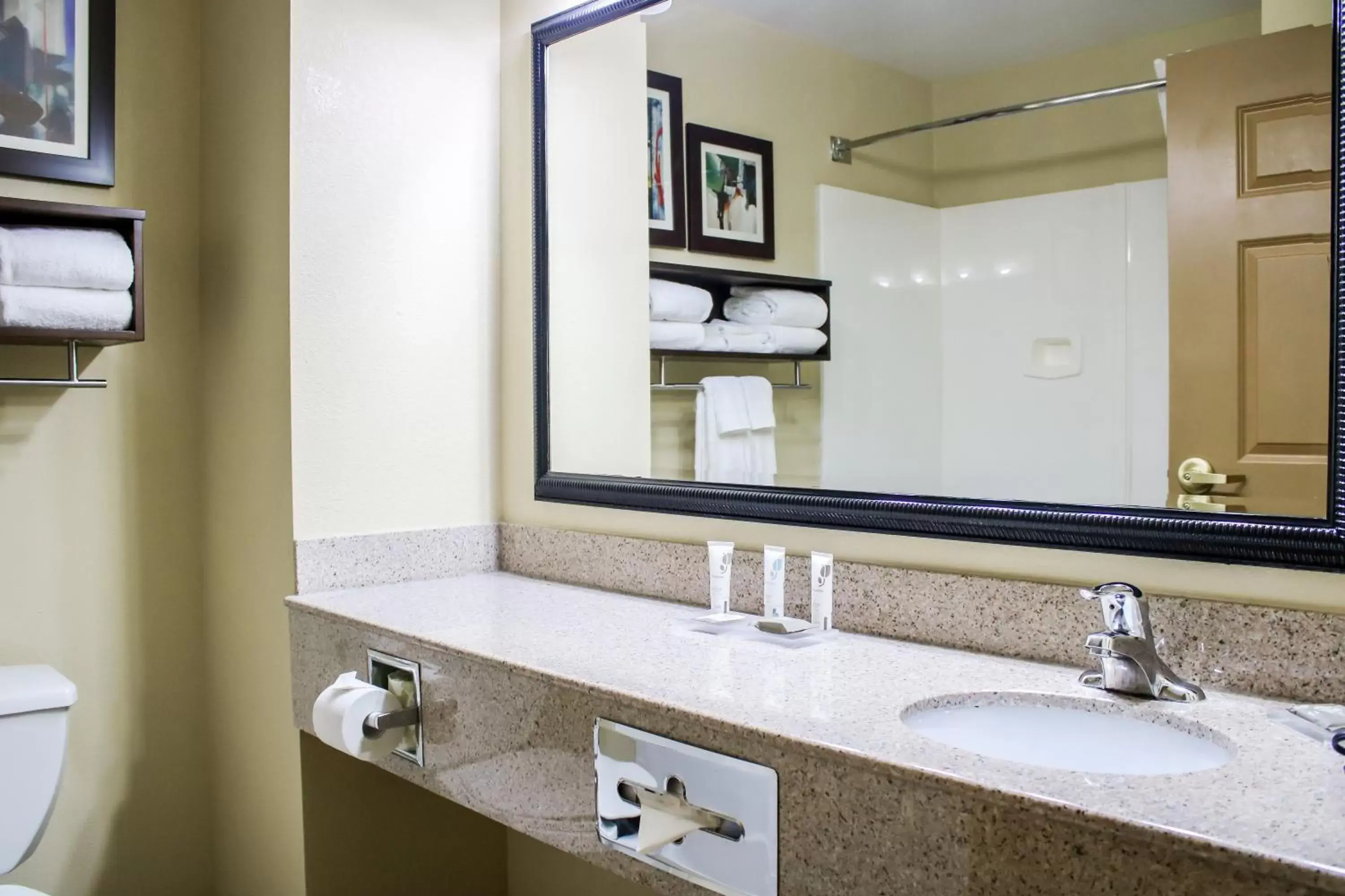 Bathroom in Country Inn & Suites by Radisson, Richmond West at I-64, VA