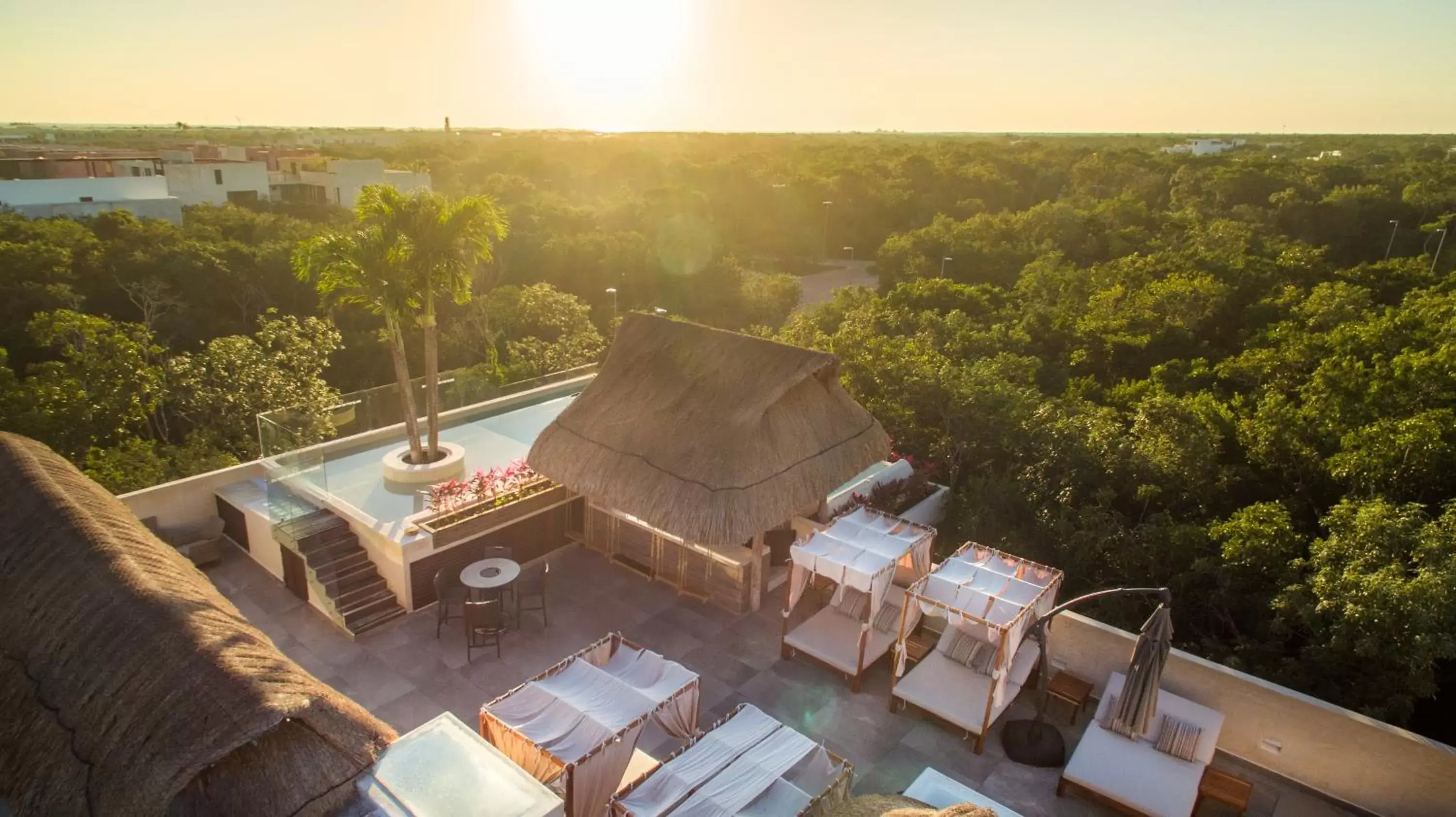 Bird's eye view, Bird's-eye View in Azul Tulum by GuruHotel