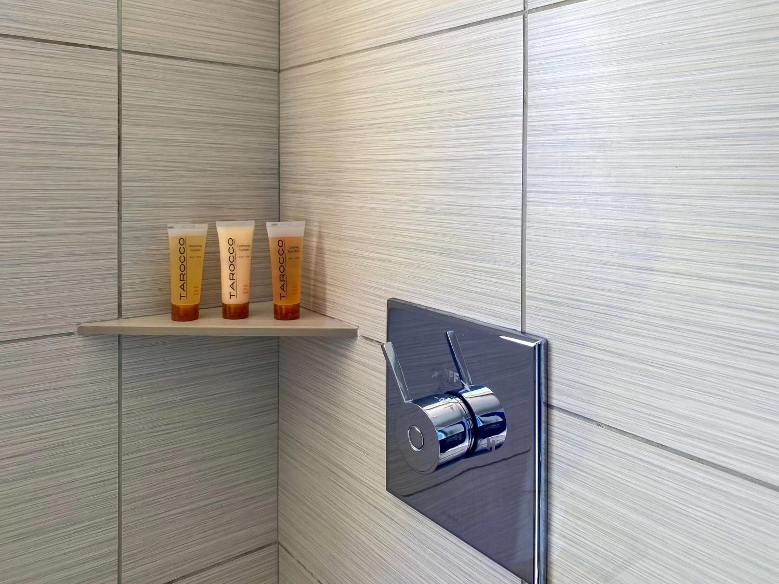 Bathroom in Marseilles Beachfront Hotel