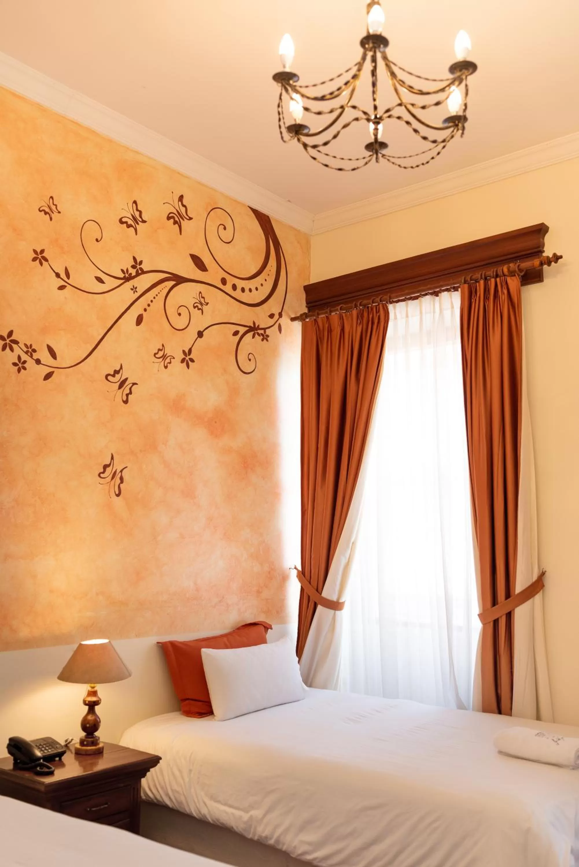 Bed in Hotel Spa Mansion Santa Isabella