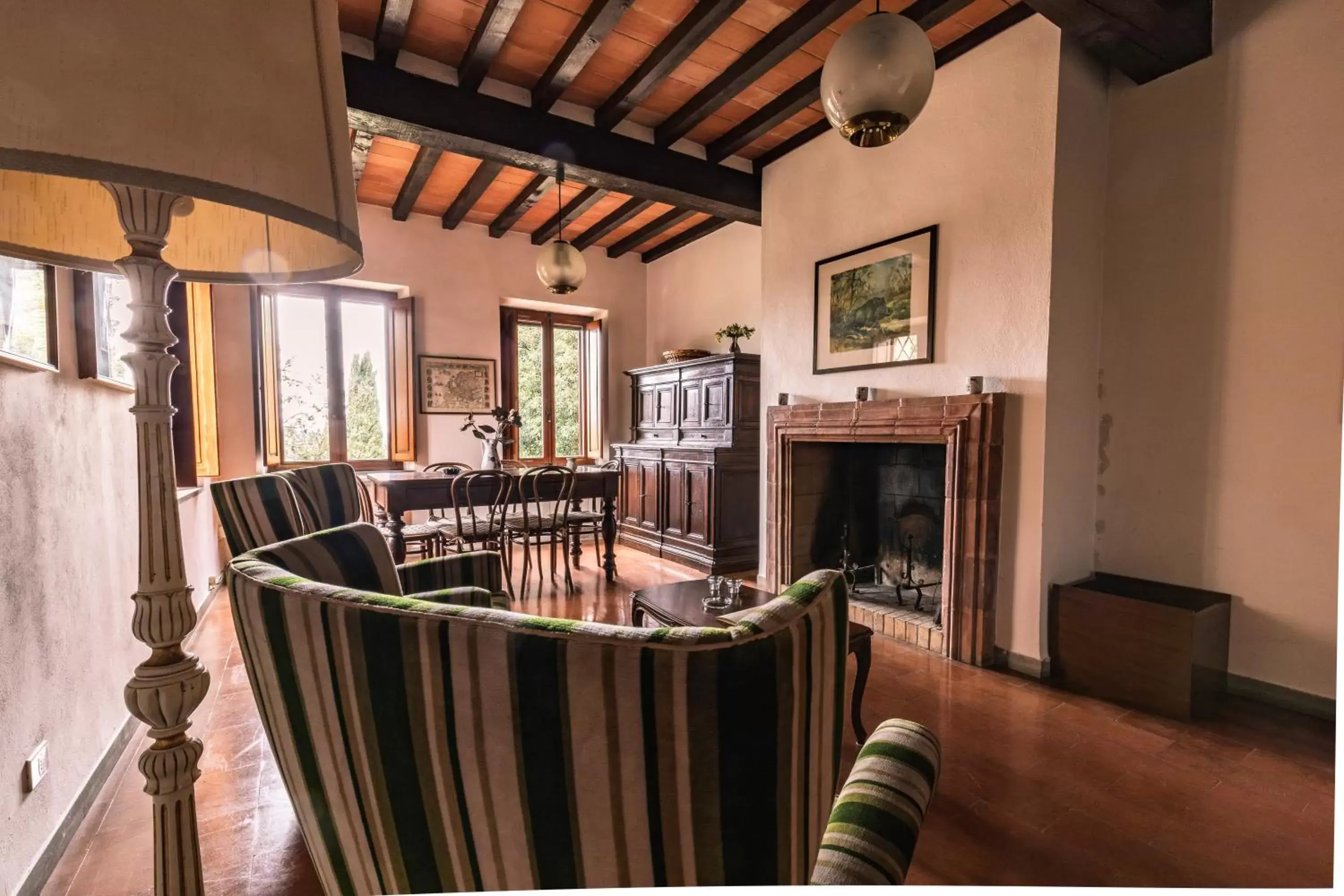 Living room, Seating Area in Country Residence Cipriano - La Torre alle Tolfe