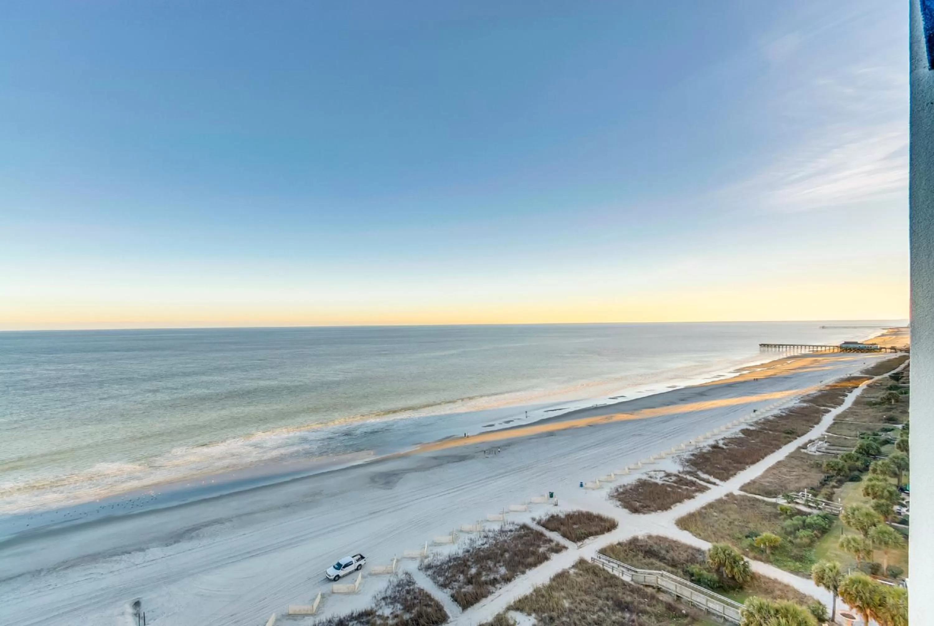 Sea view in Oceanfront Condo Camelot By the Sea