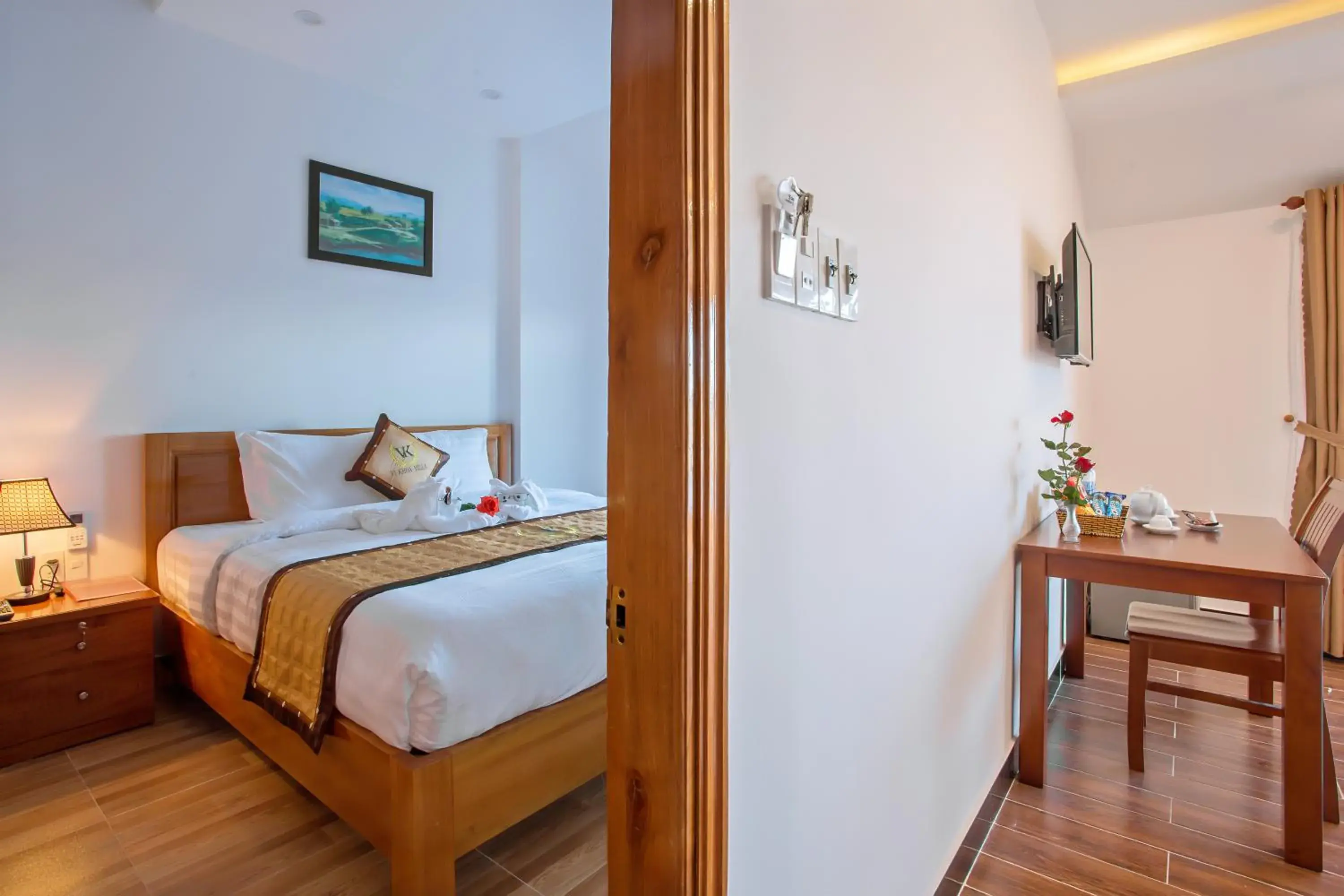 Bedroom, Bed in Hoi An Vi Khoa Villa Bedroom, Bed in Hoi An Vi Khoa Villa