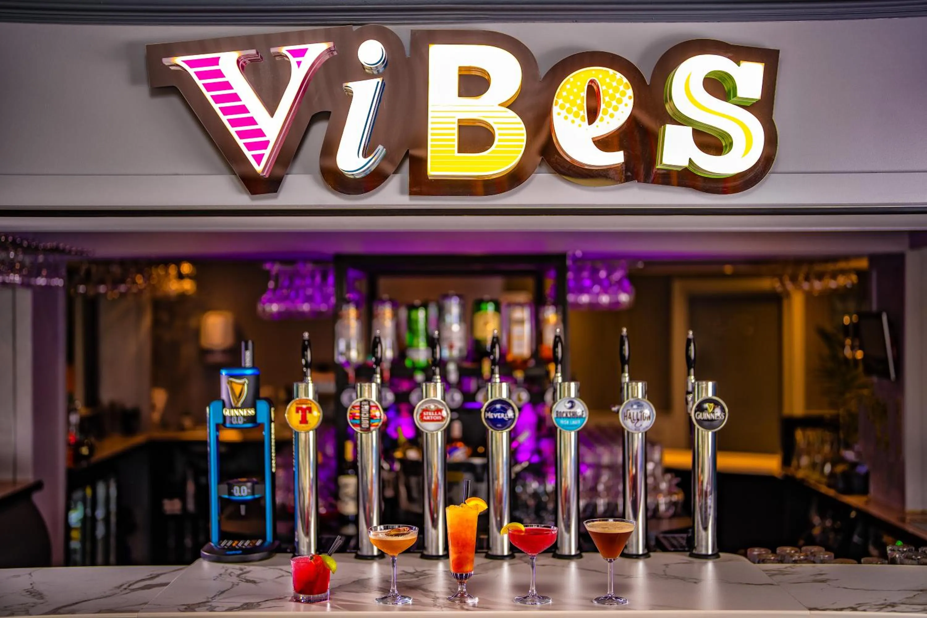 Lounge or bar in The Lodge Hotel