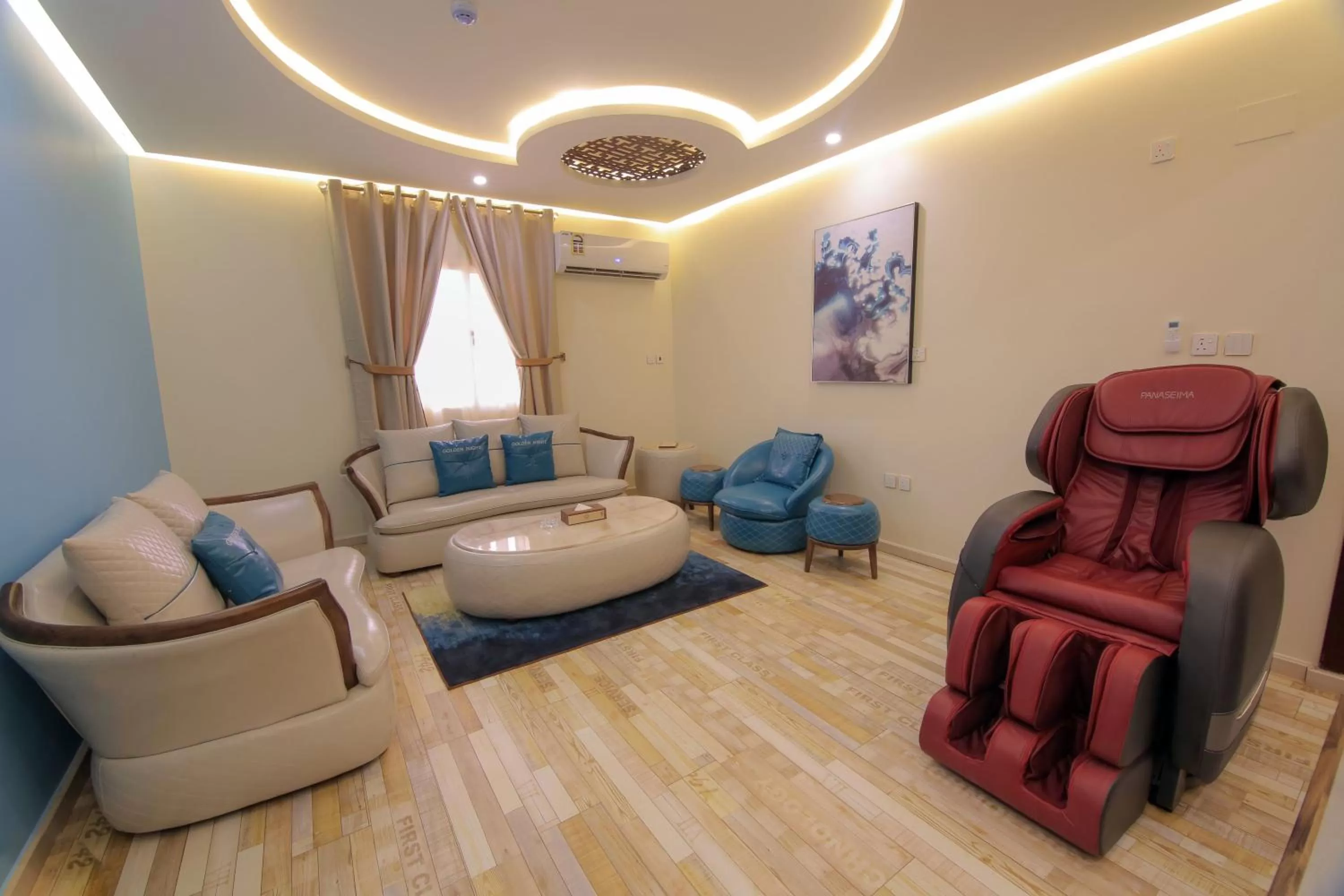 Living room in فندق جولدن نايت Golden Night Hotel