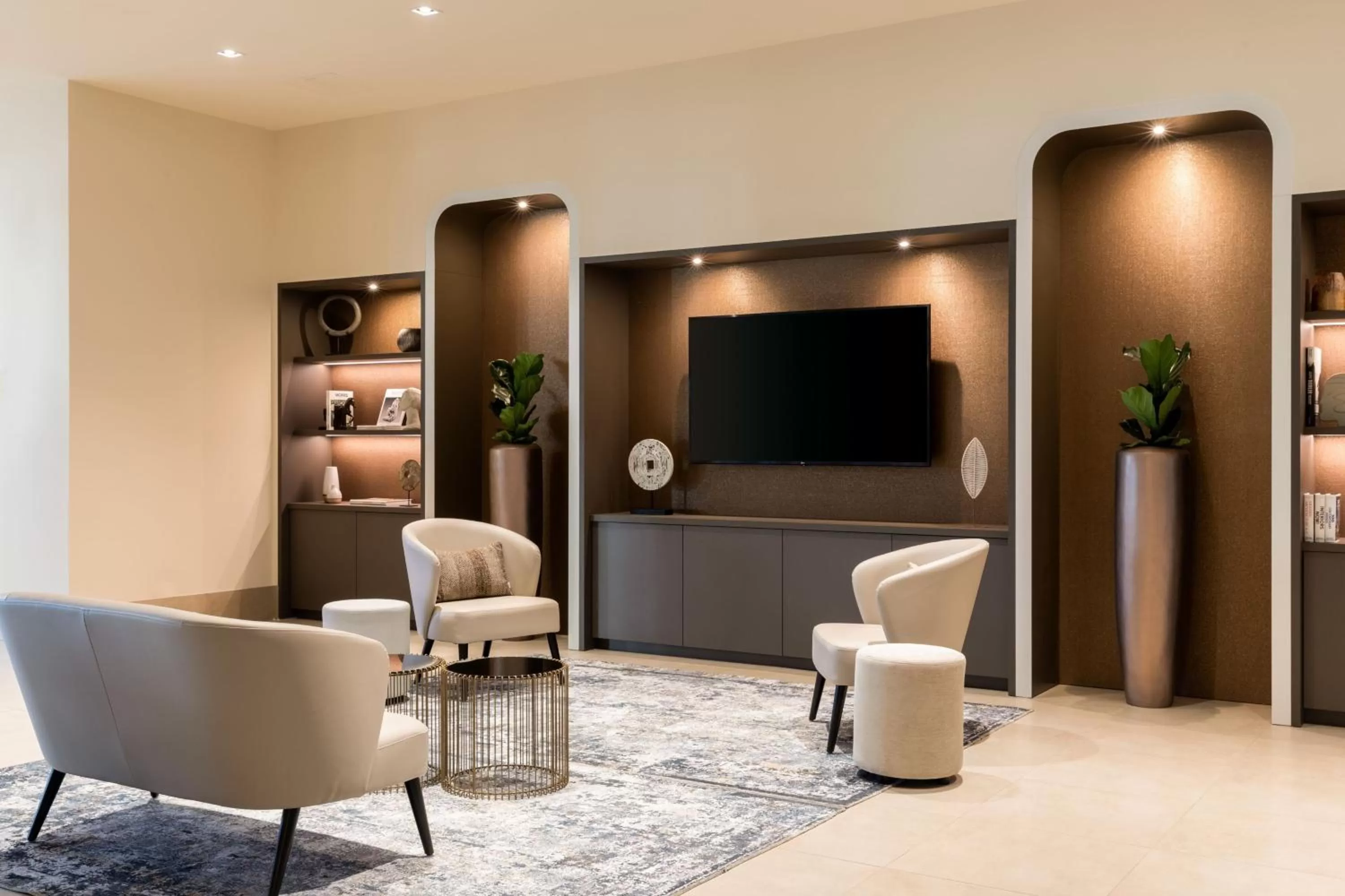 Lobby or reception in AC Hotel by Marriott Wuerzburg