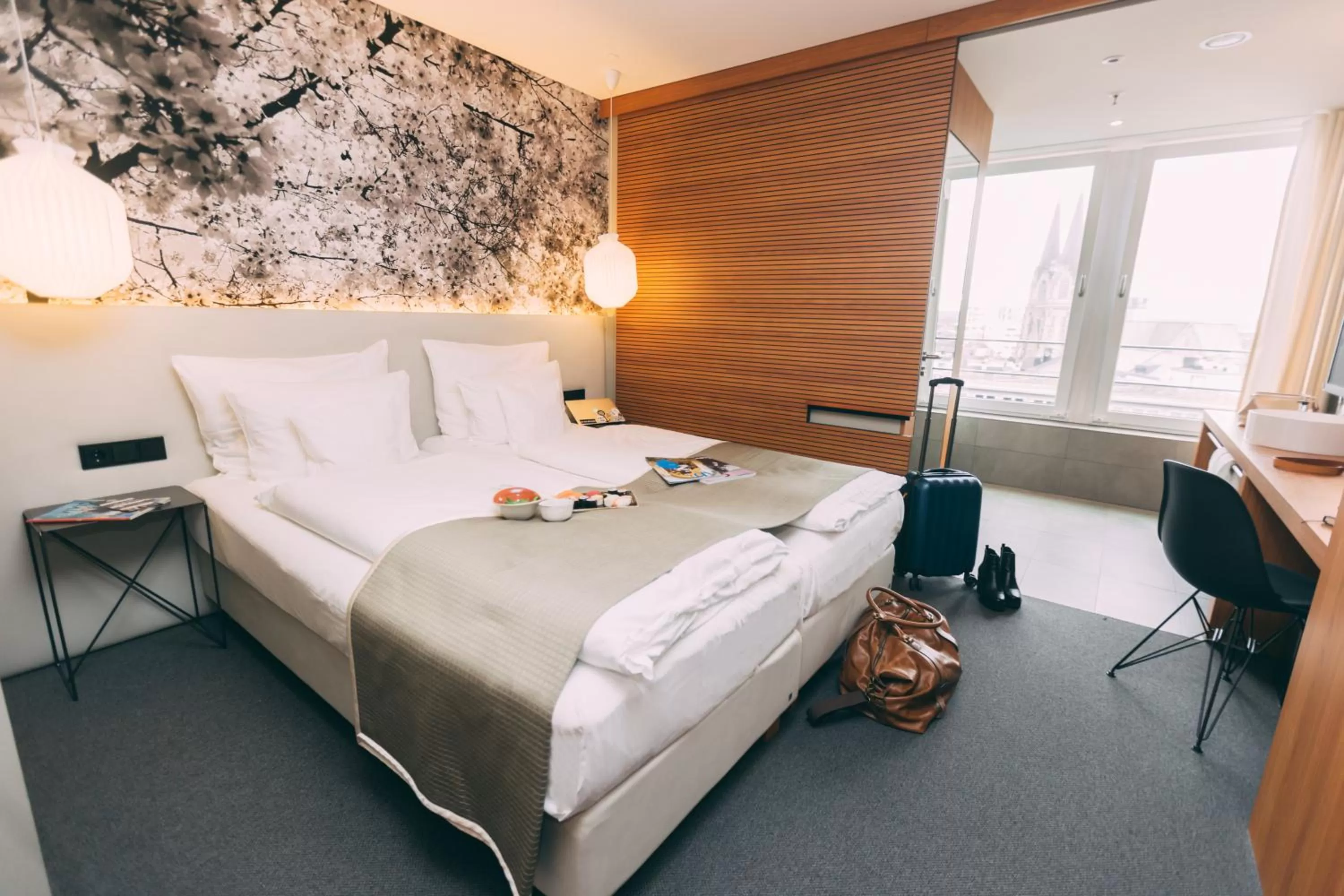 Bed in Me and All Hotel Dusseldorf, by Hyatt