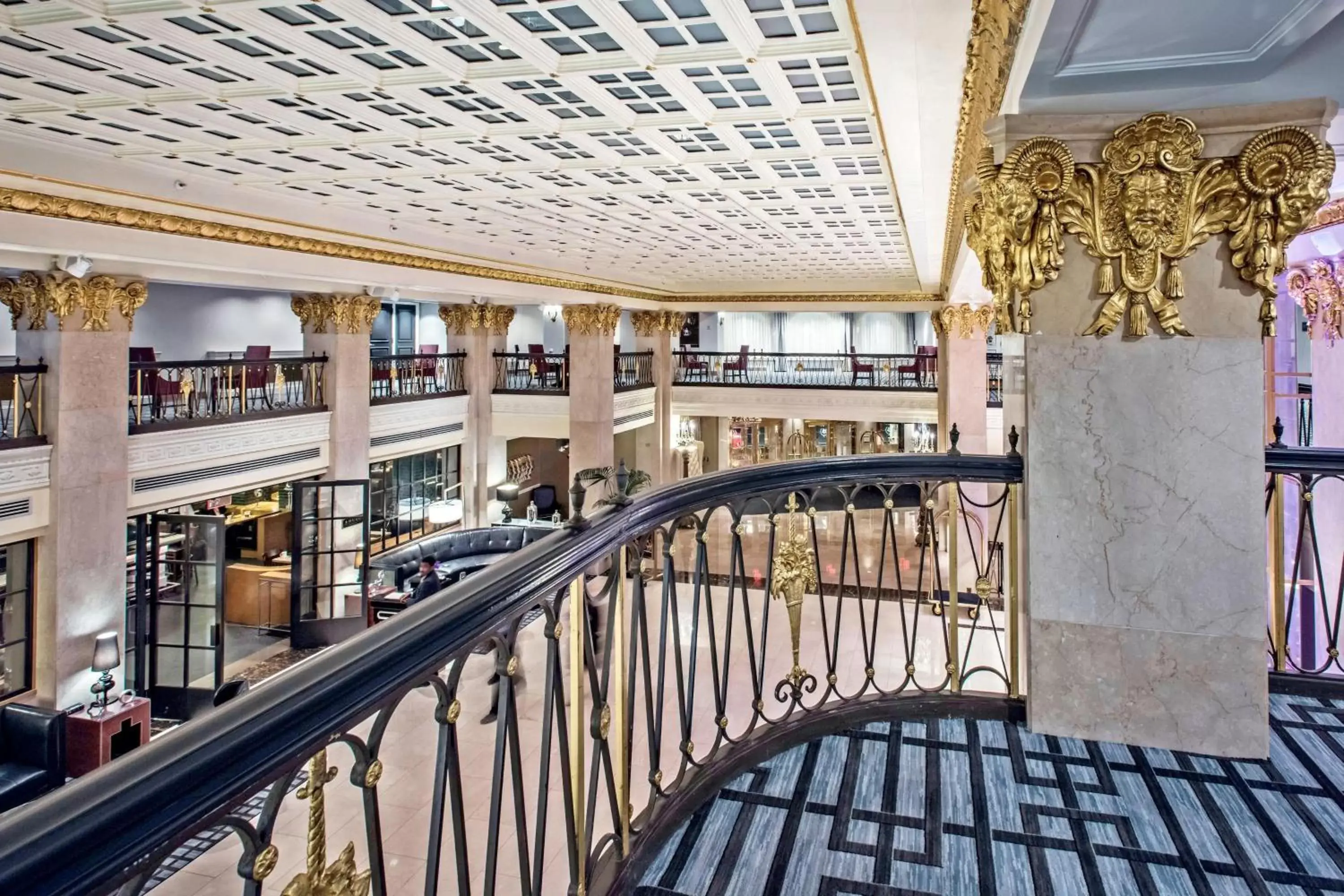 Lobby or reception in The Mayflower Hotel, Autograph Collection