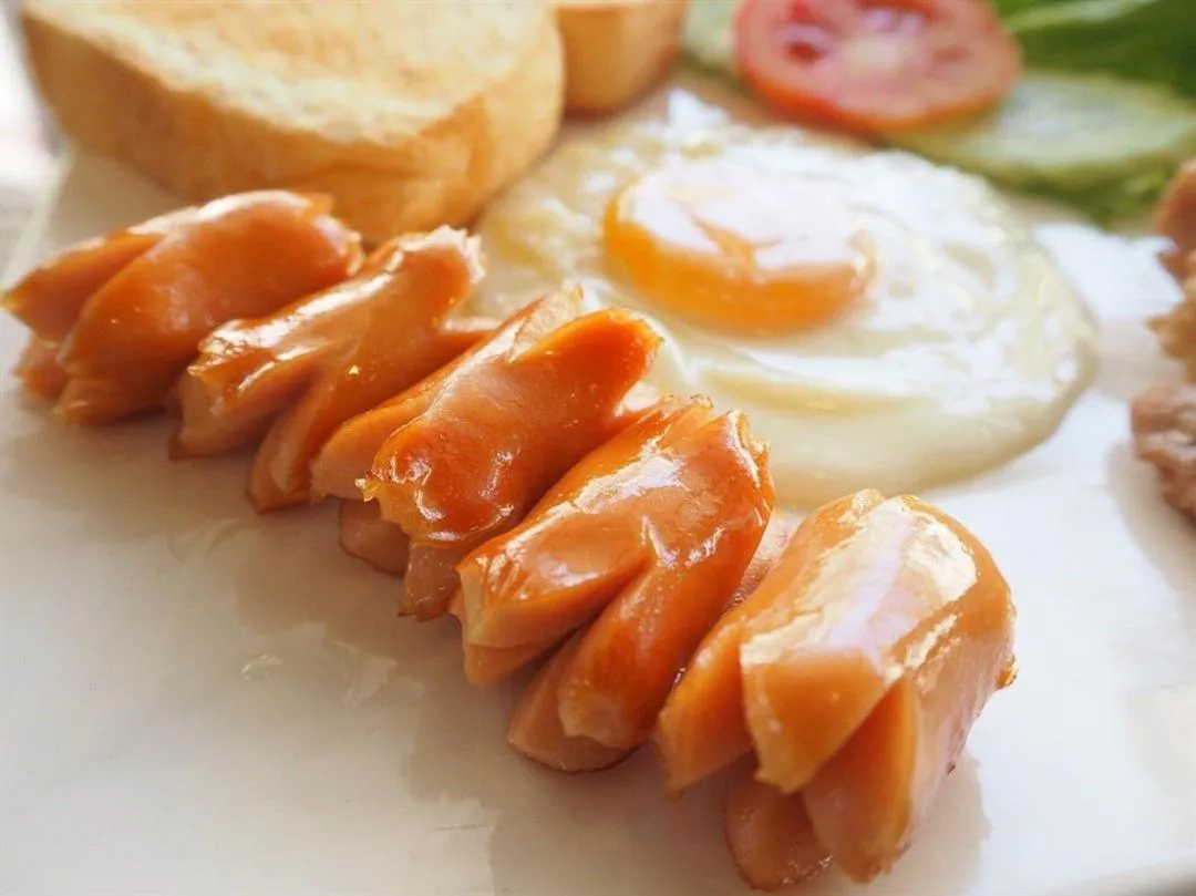 American breakfast, Food in Chaweng Noi Resort