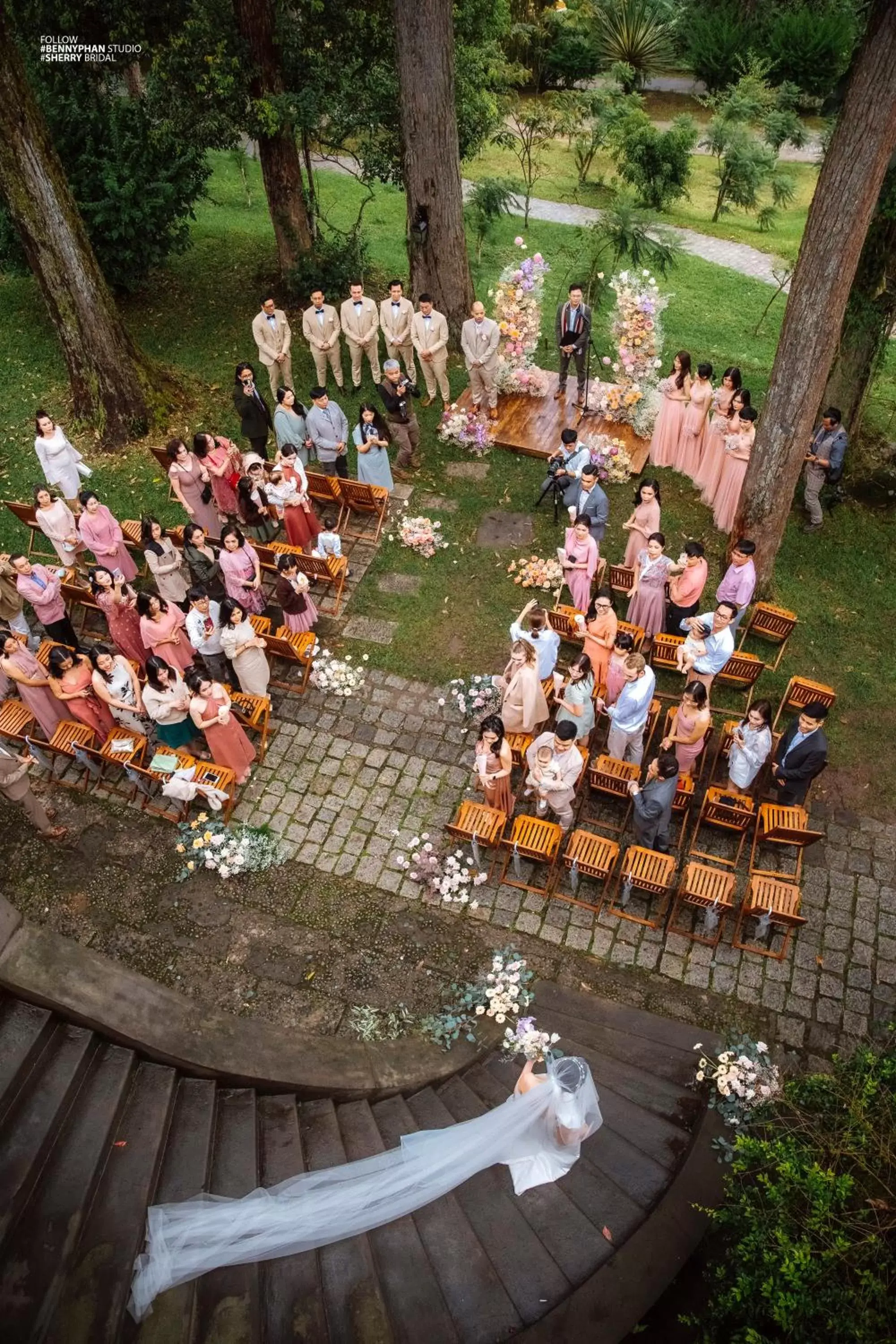 wedding in Ana Mandara Villas Dalat Resort & Spa