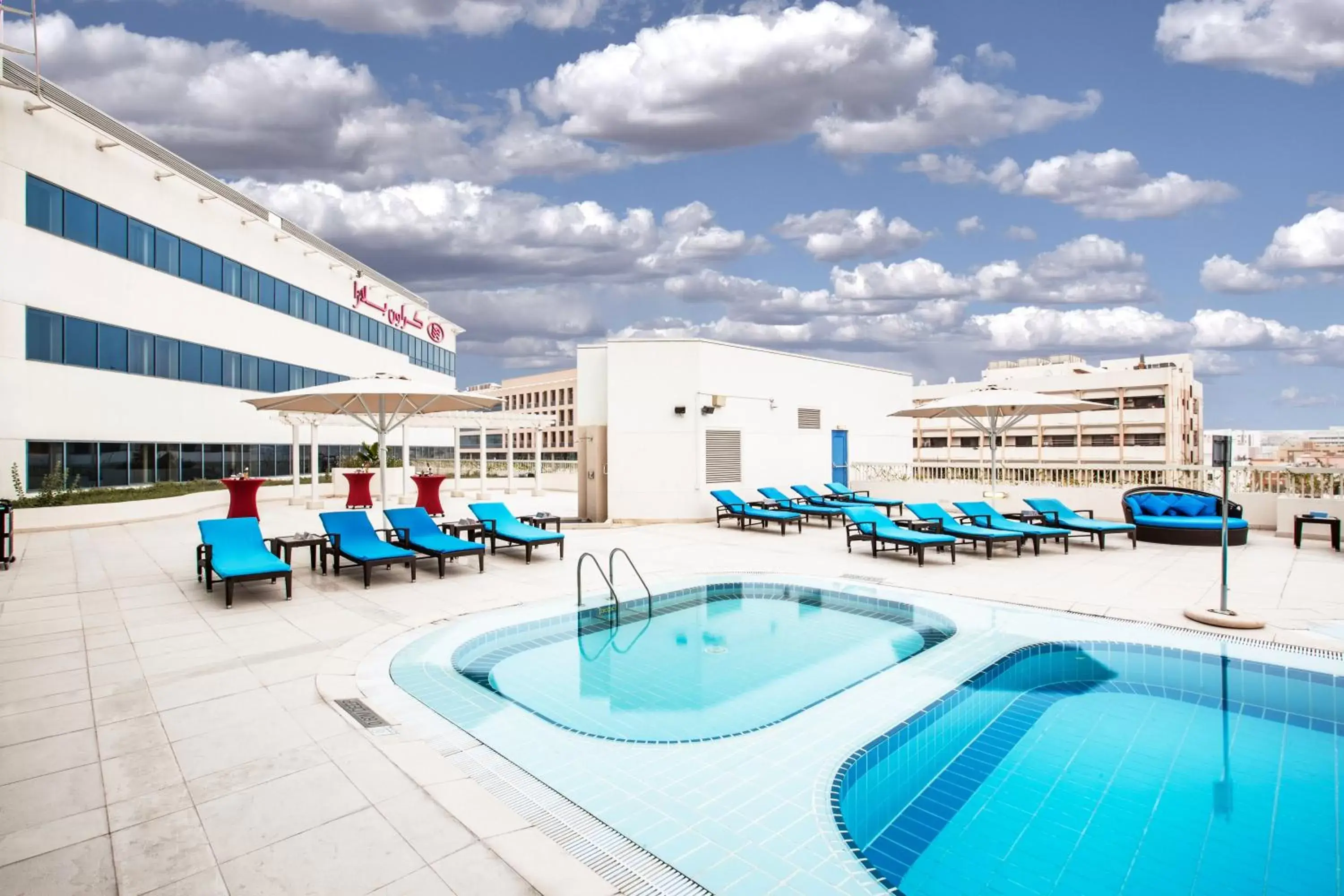Swimming pool in Crowne Plaza Dubai Deira, an IHG Hotel