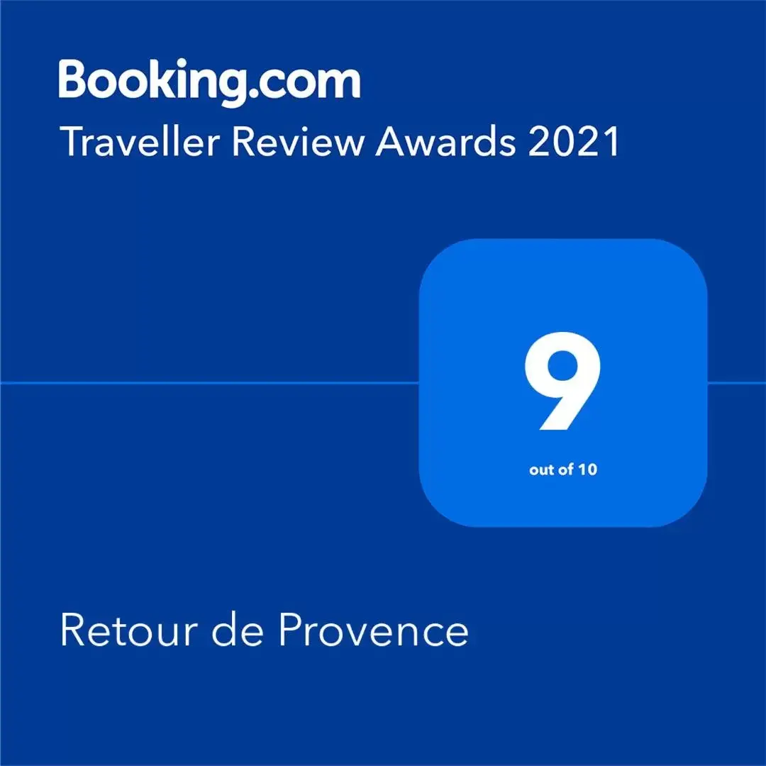 Certificate/Award, Logo/Certificate/Sign/Award in Retour de Provence