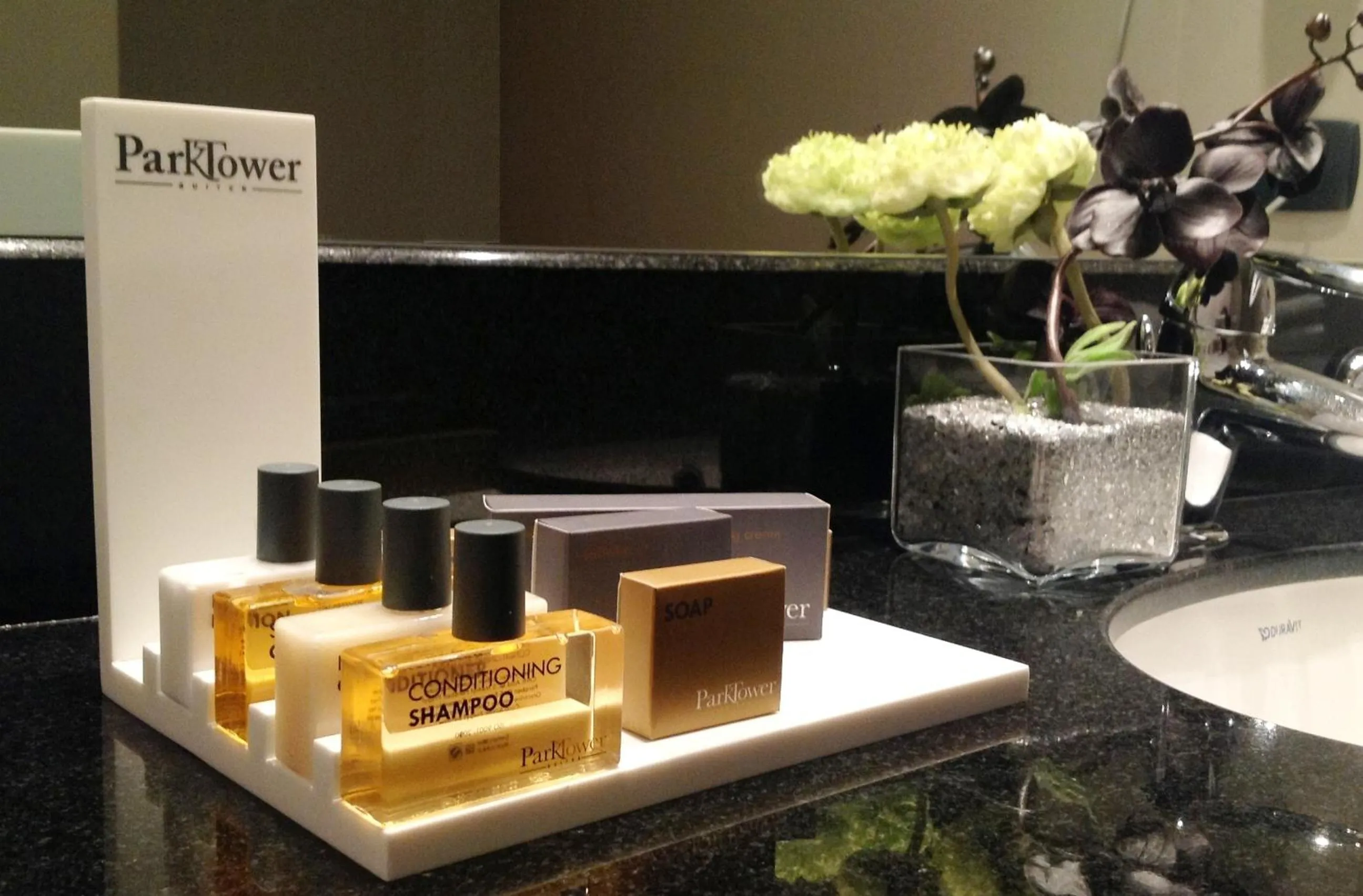 Bathroom in ParkTower Suites