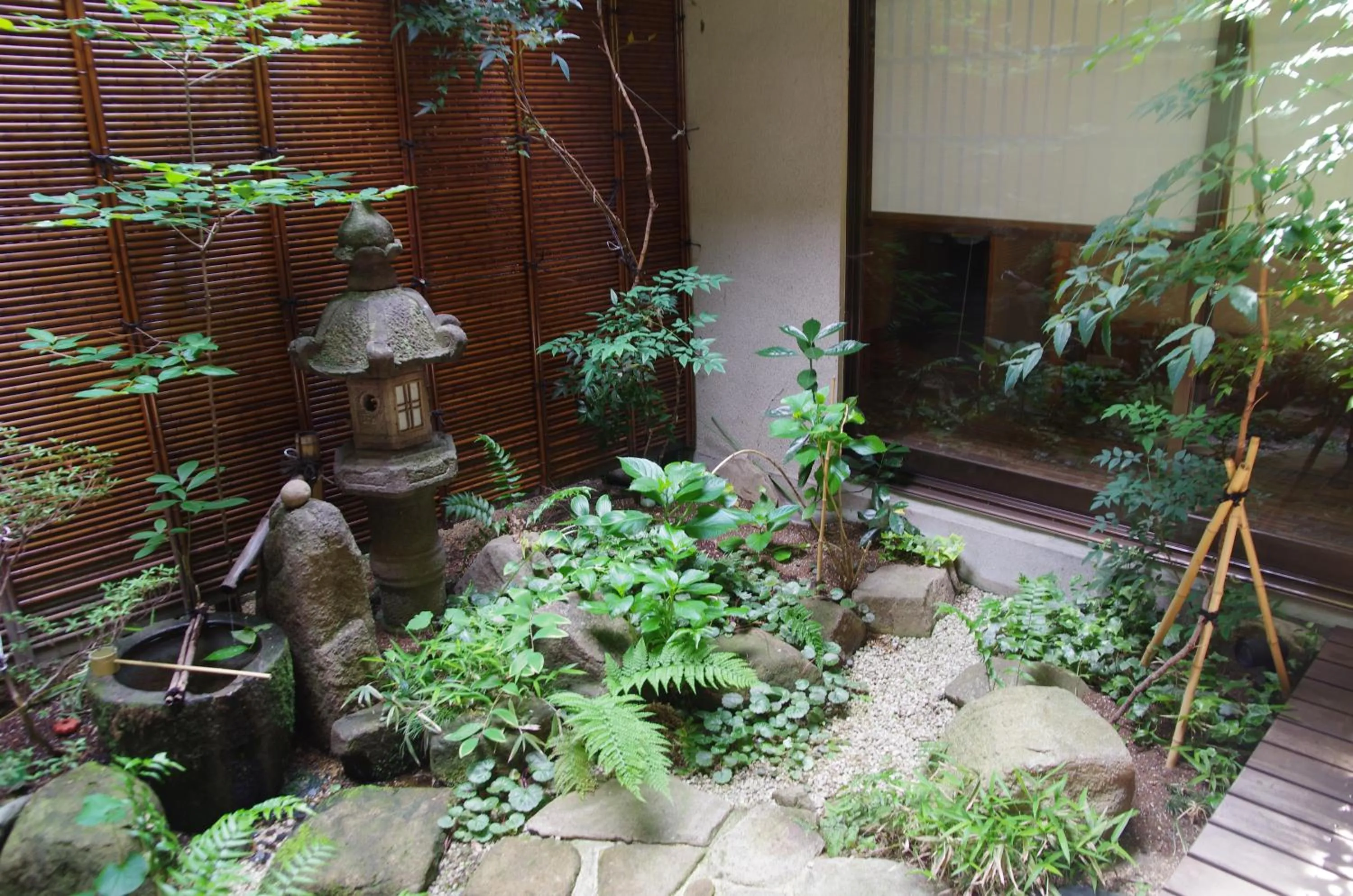 Garden in Ryokan Tanabe 旅館田邊