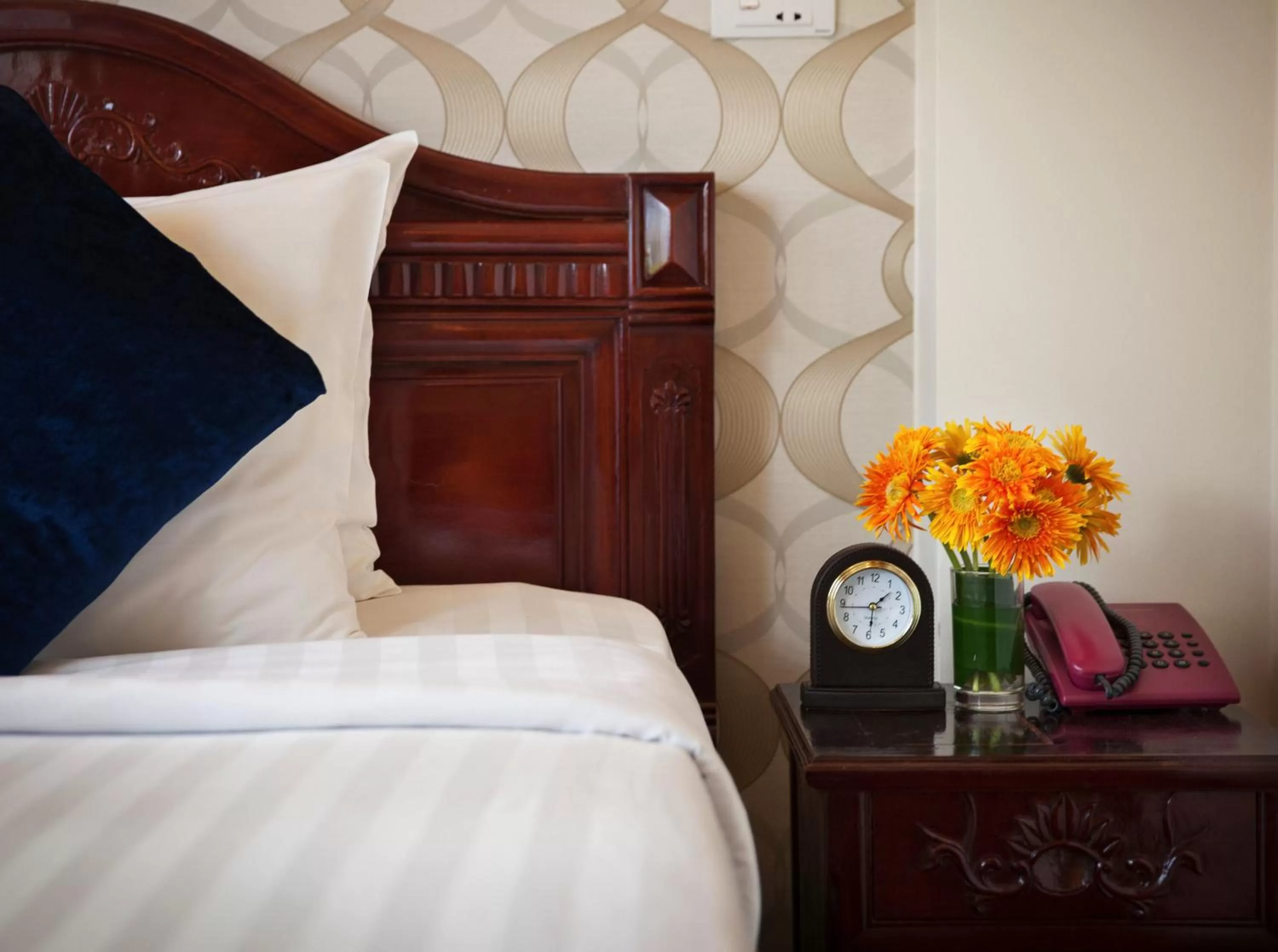 Photo of the whole room, Bed in Hanoi Golden Moon Hotel & Travel