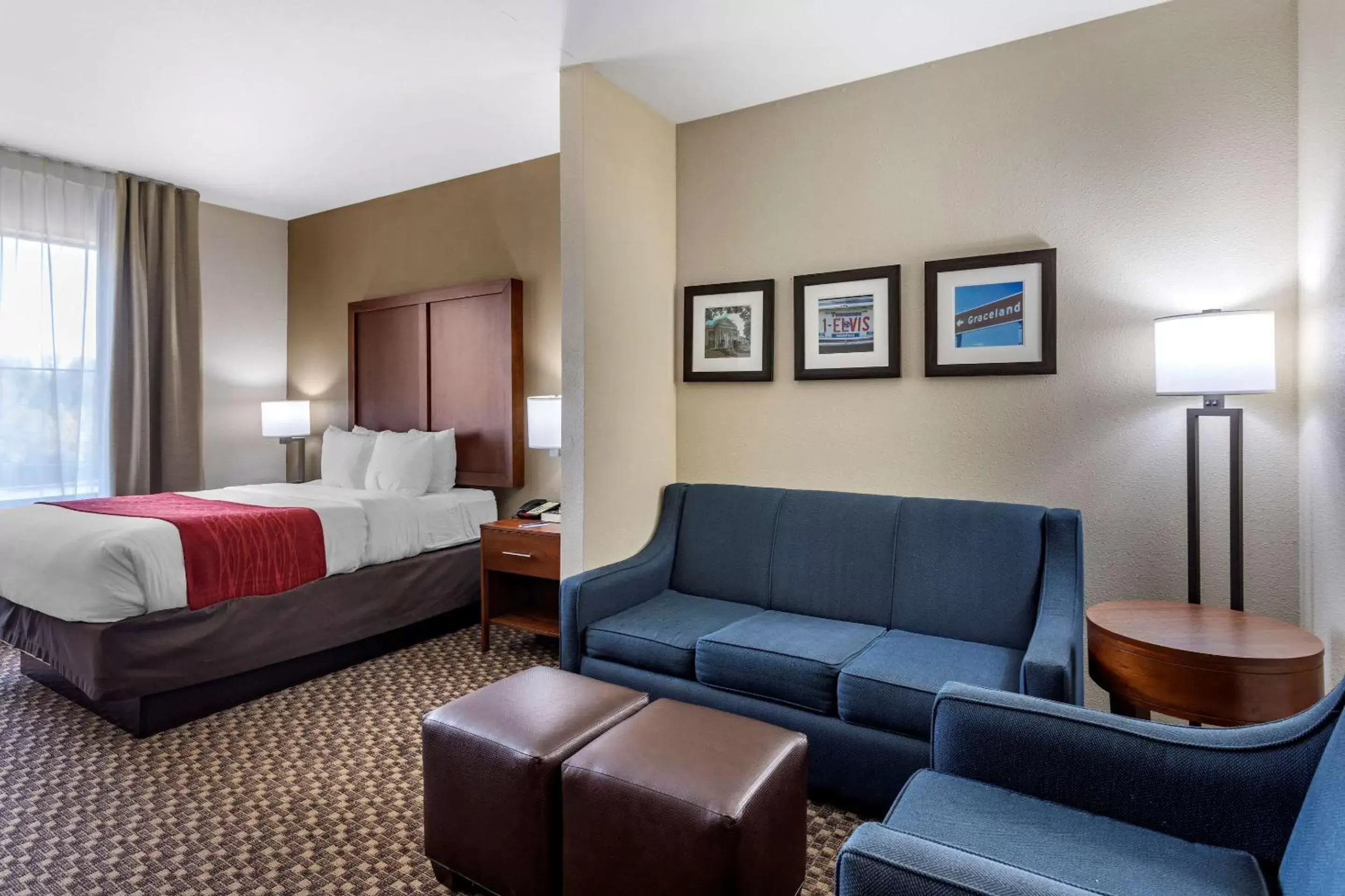 Photo of the whole room in Comfort Inn & Suites Atoka-Millington