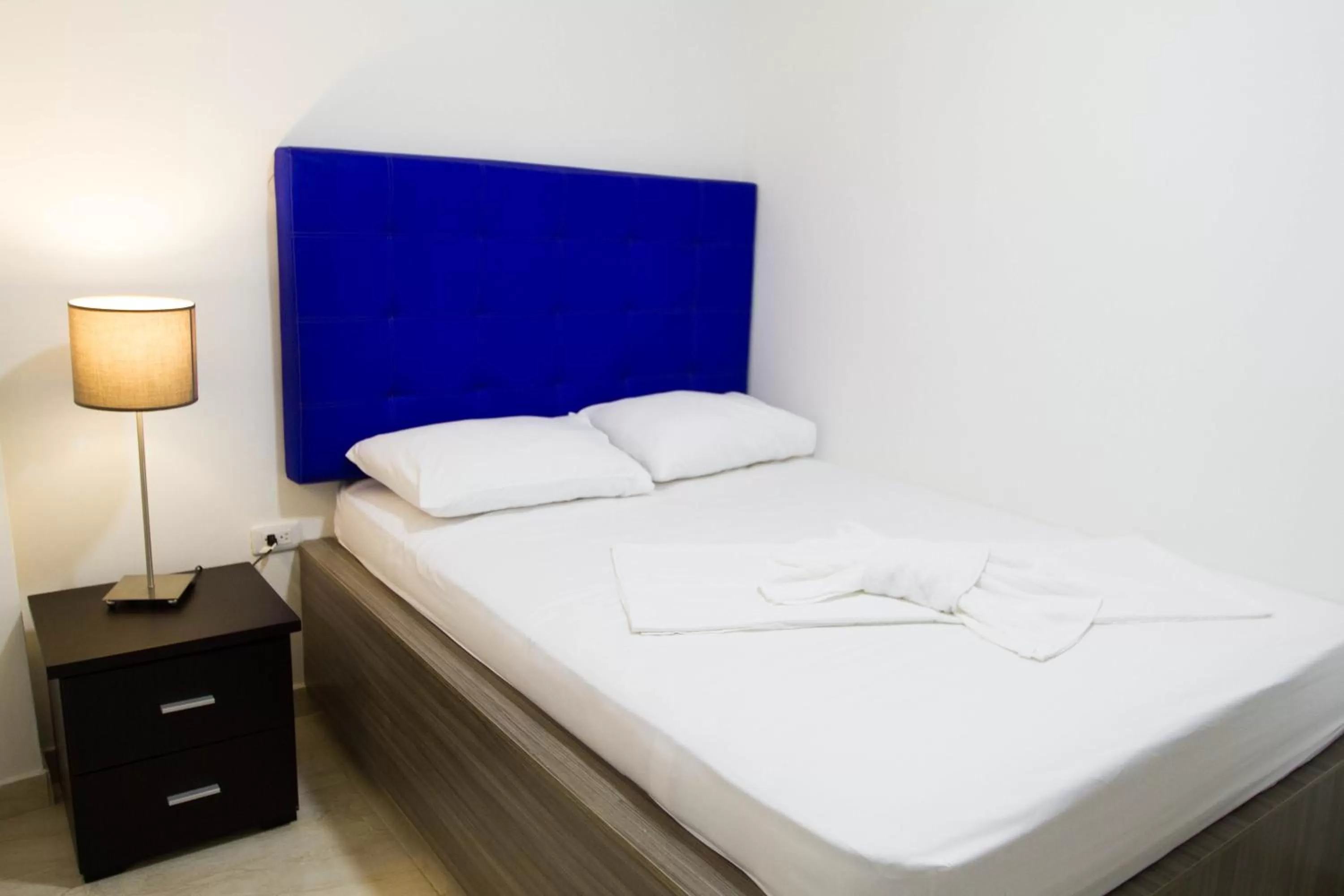 Bed in Hotel Residencias la CH