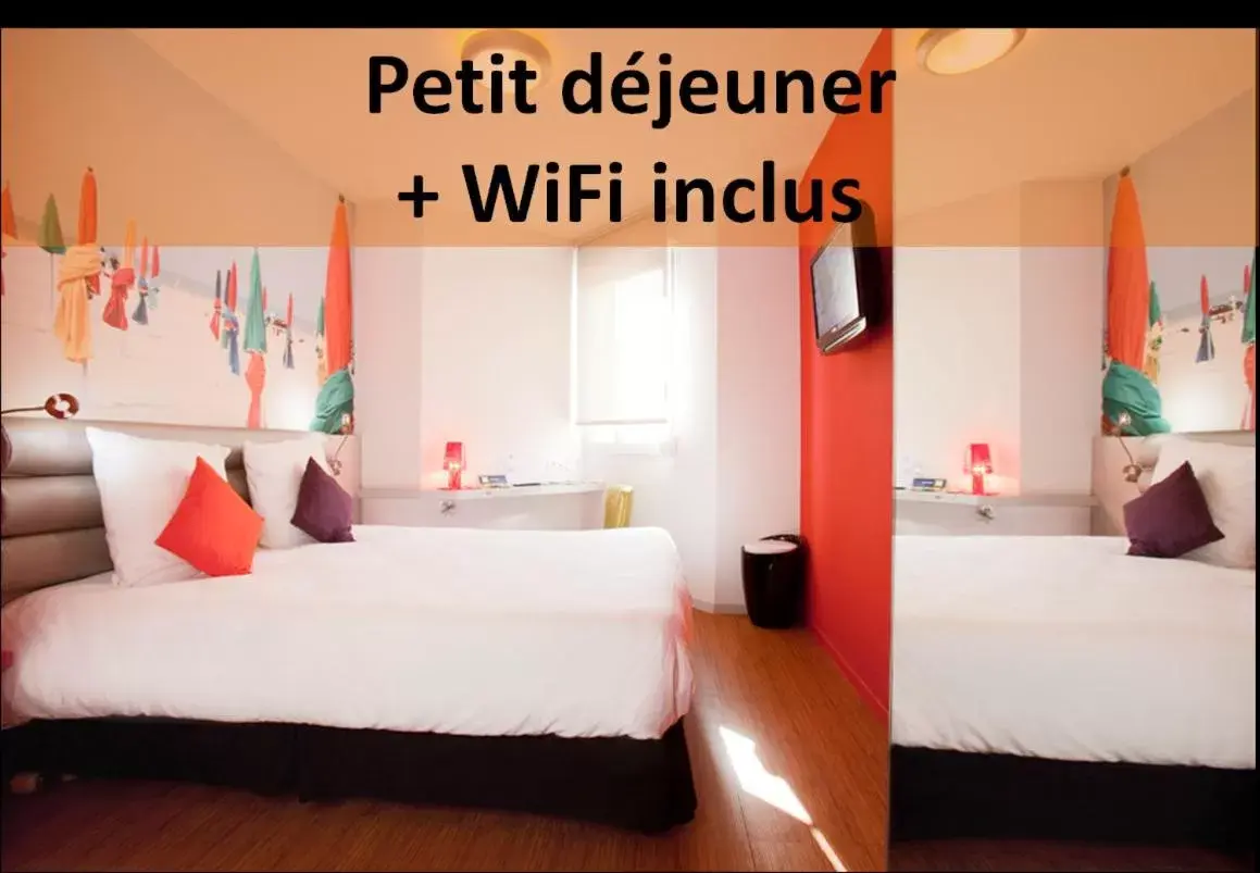 Photo of the whole room, Bed in ibis Styles Saint Brieuc Gare Centre