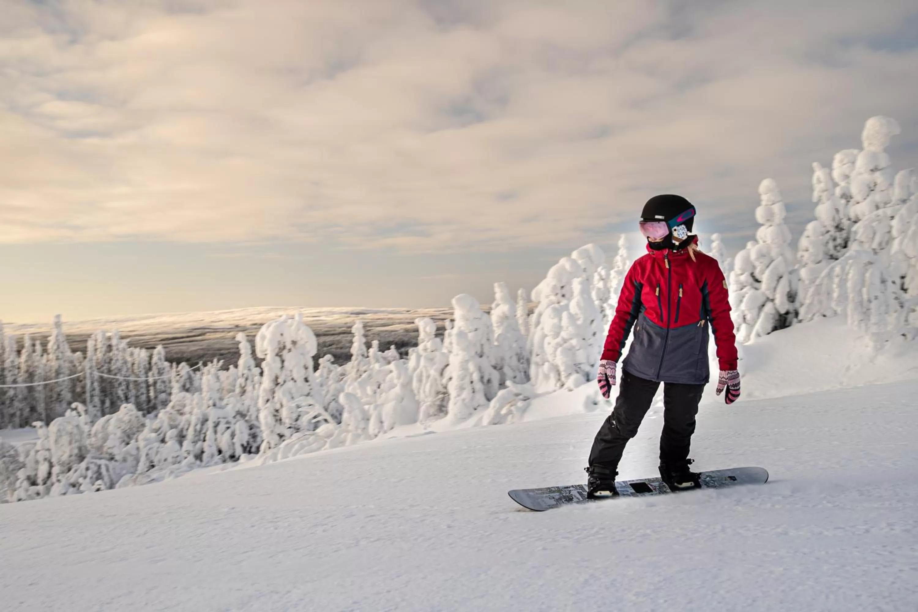 Day in Ukkohalla Chalets