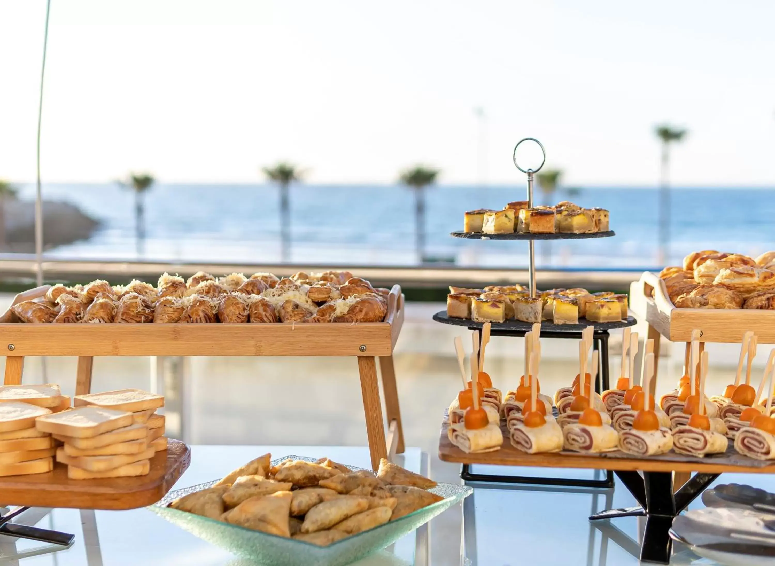Buffet breakfast in Grand Mogador Sea View & Spa