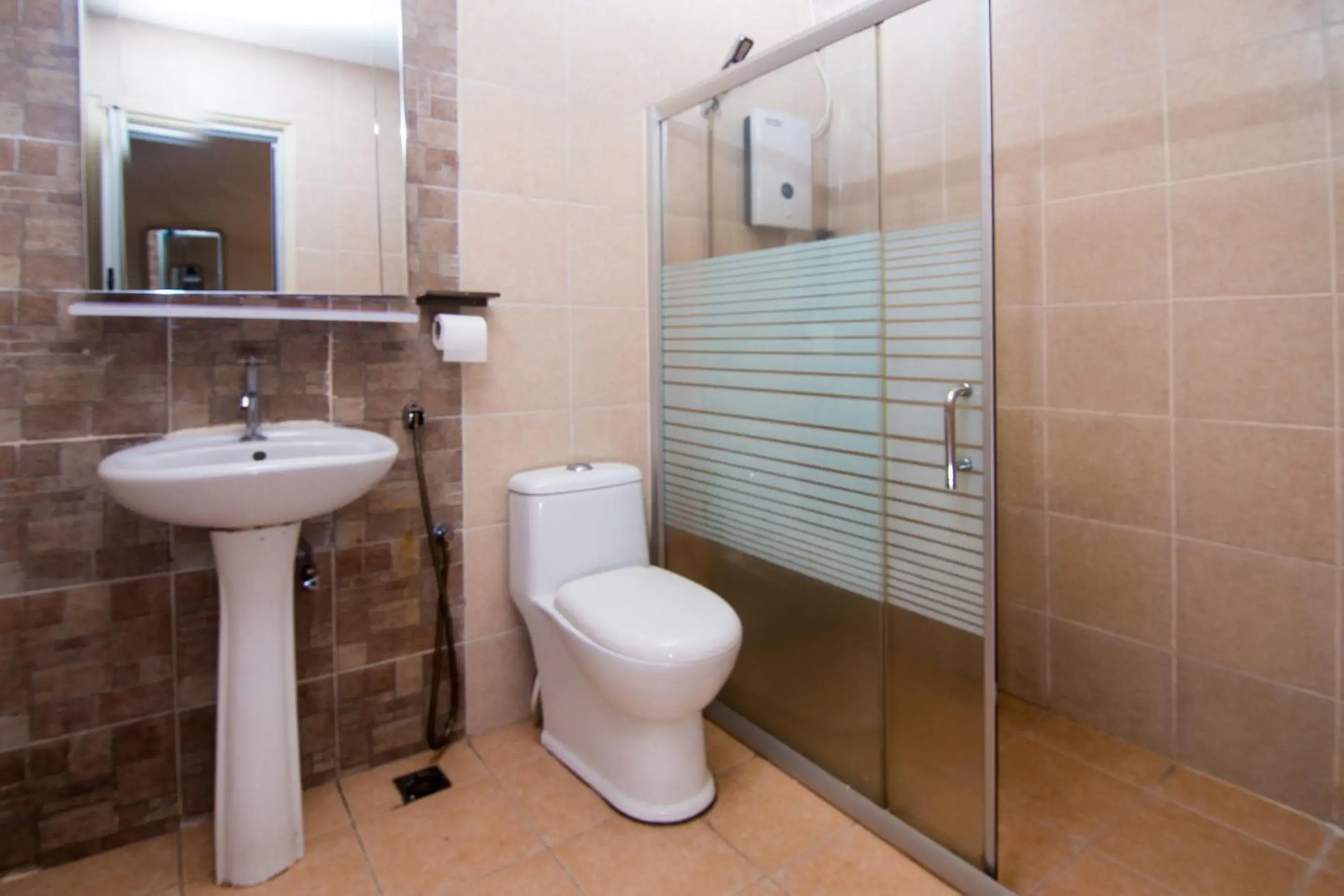 Bathroom in Sri Indar Hotel