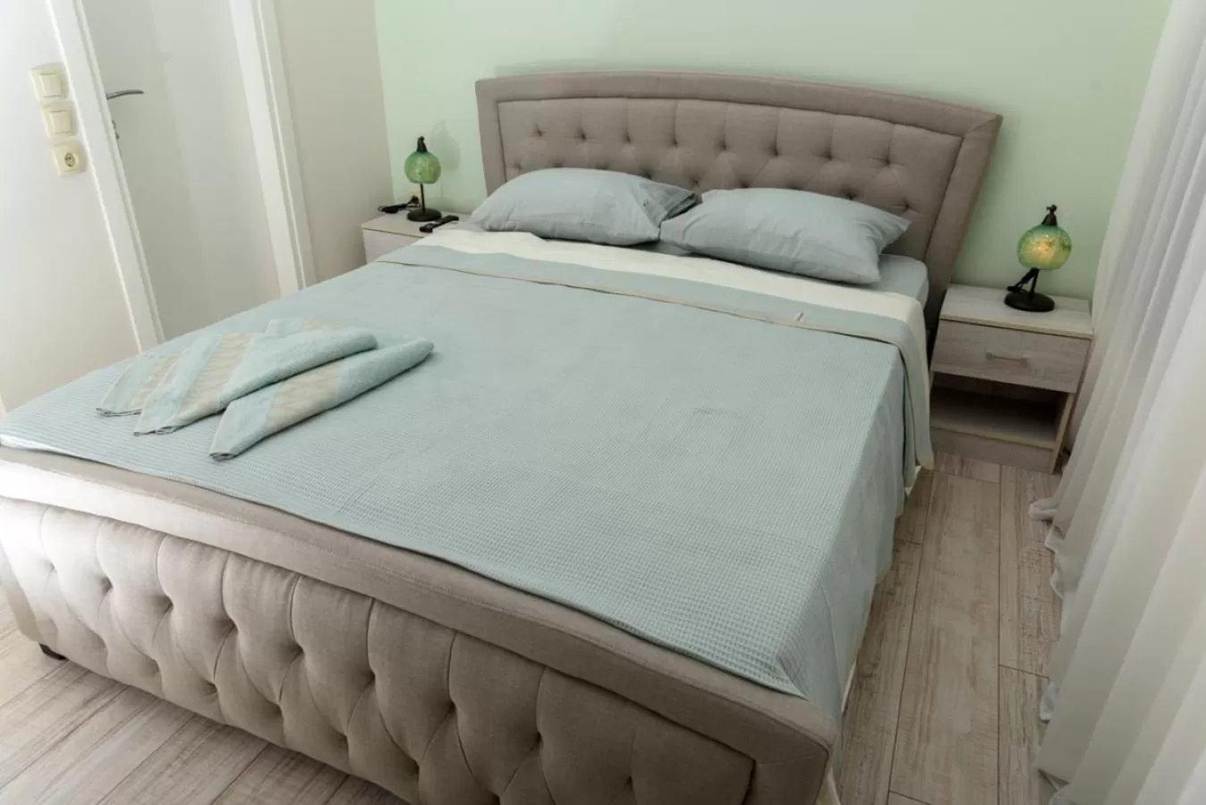 Bedroom, Bed in Theasis Athens