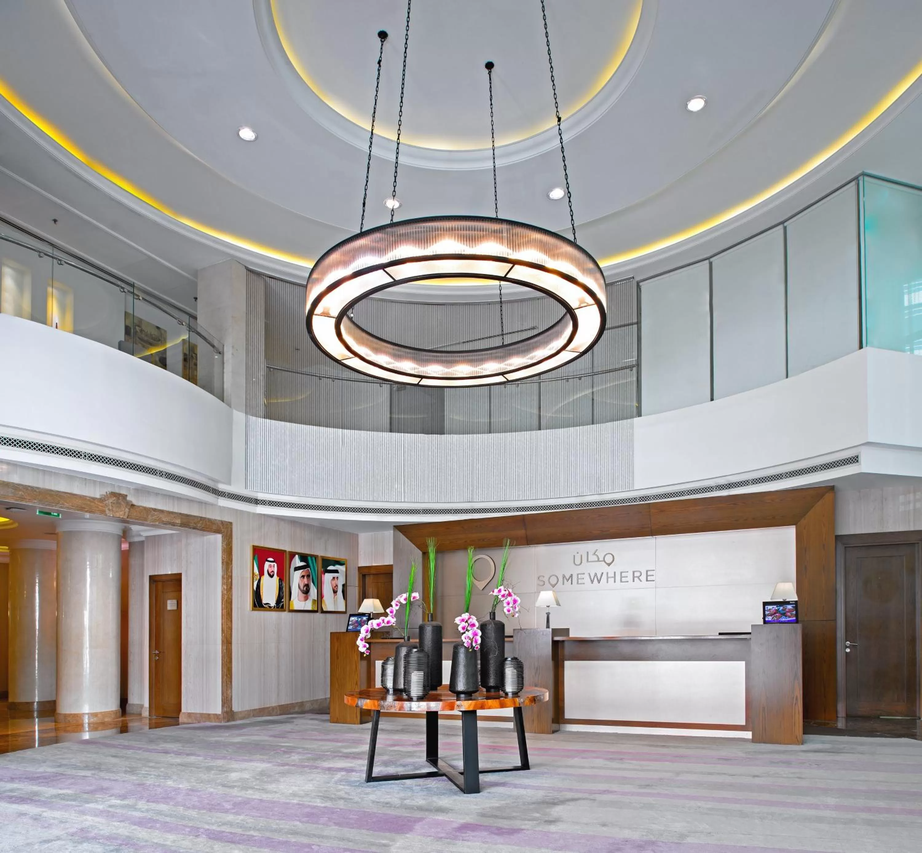 Lobby or reception in Somewhere Hotel Apartment