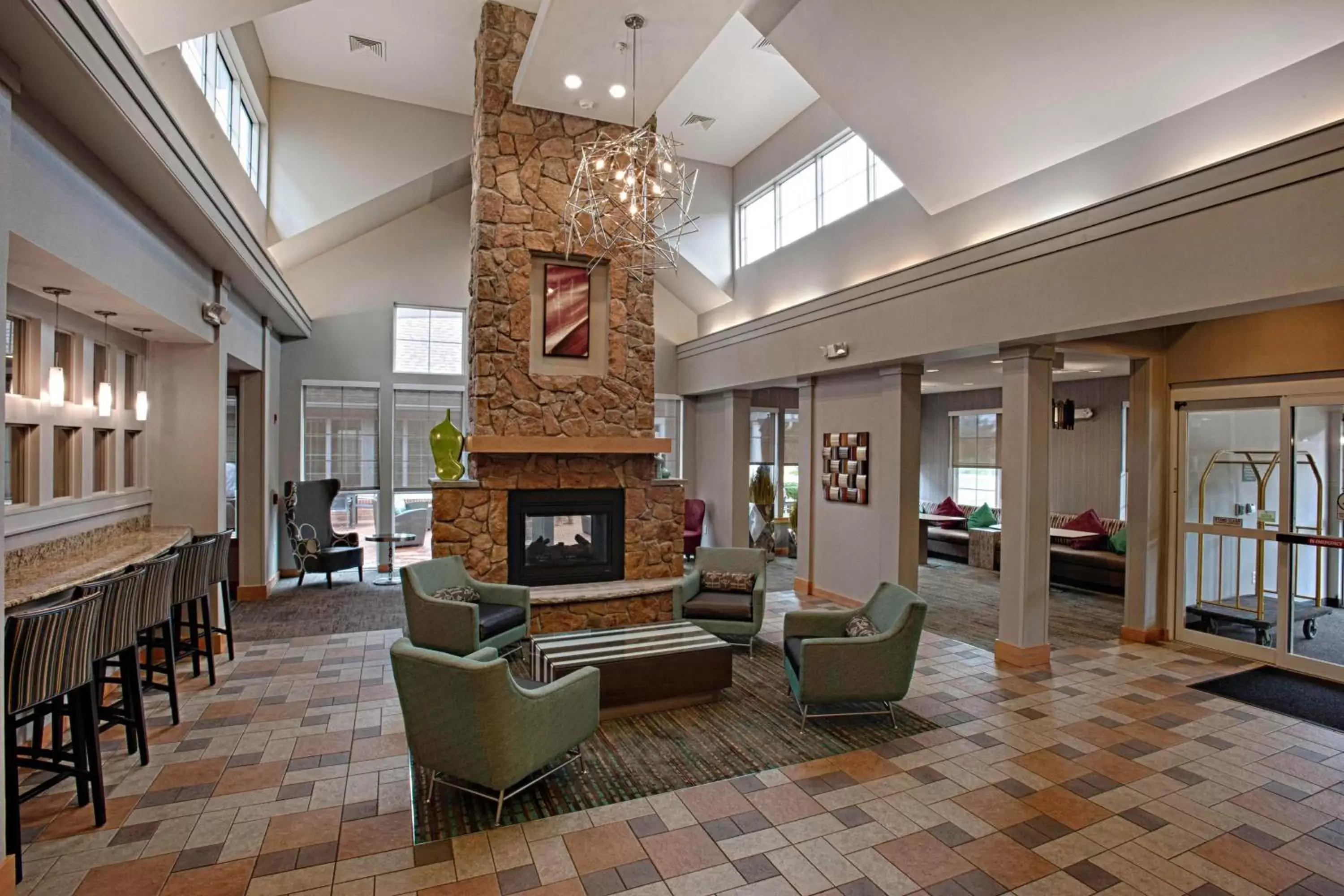 Lobby or reception, Lobby/Reception in Residence Inn by Marriott Atlantic City Airport Egg Harbor Township