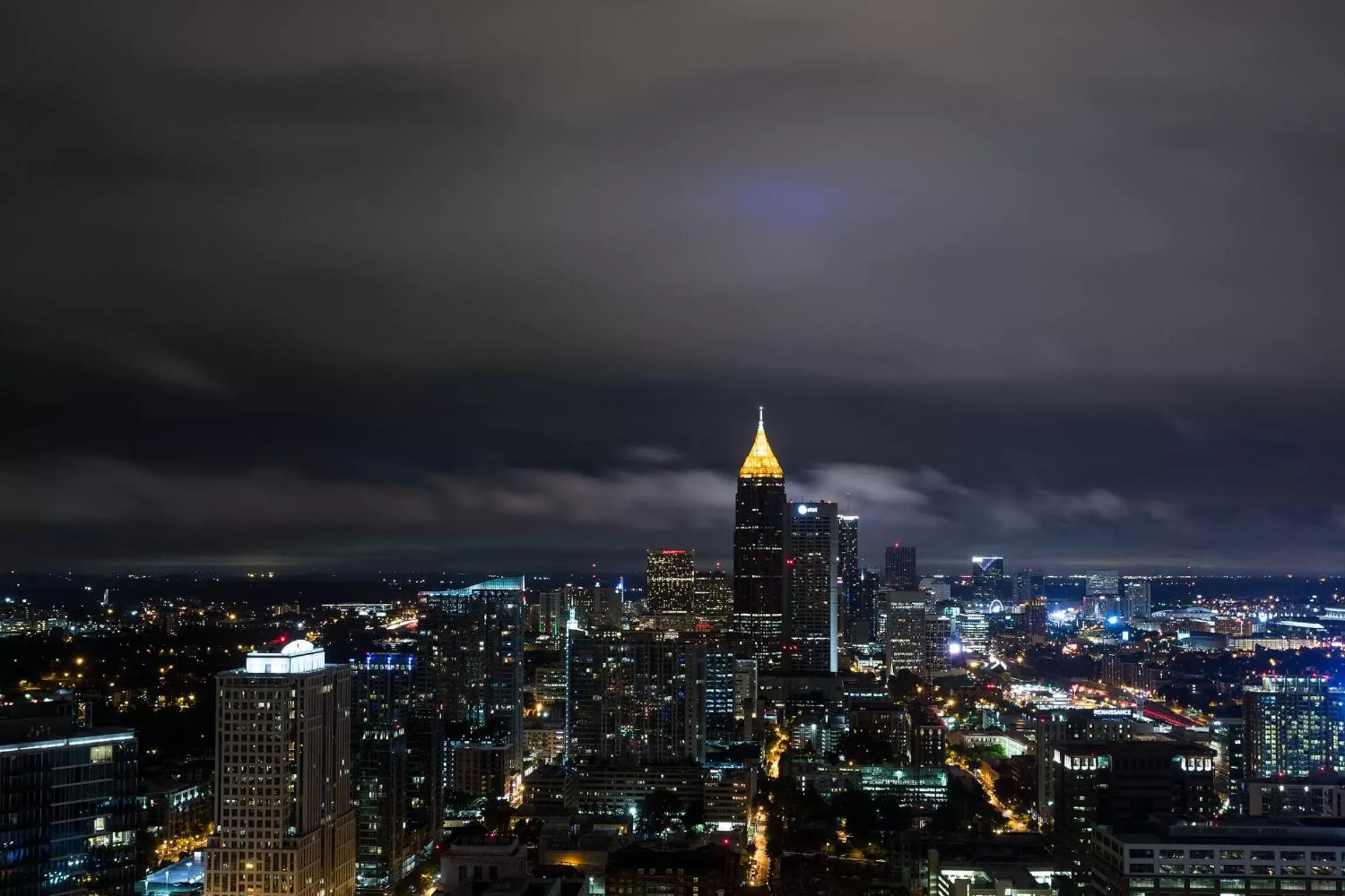 Night in Four Seasons Hotel Atlanta