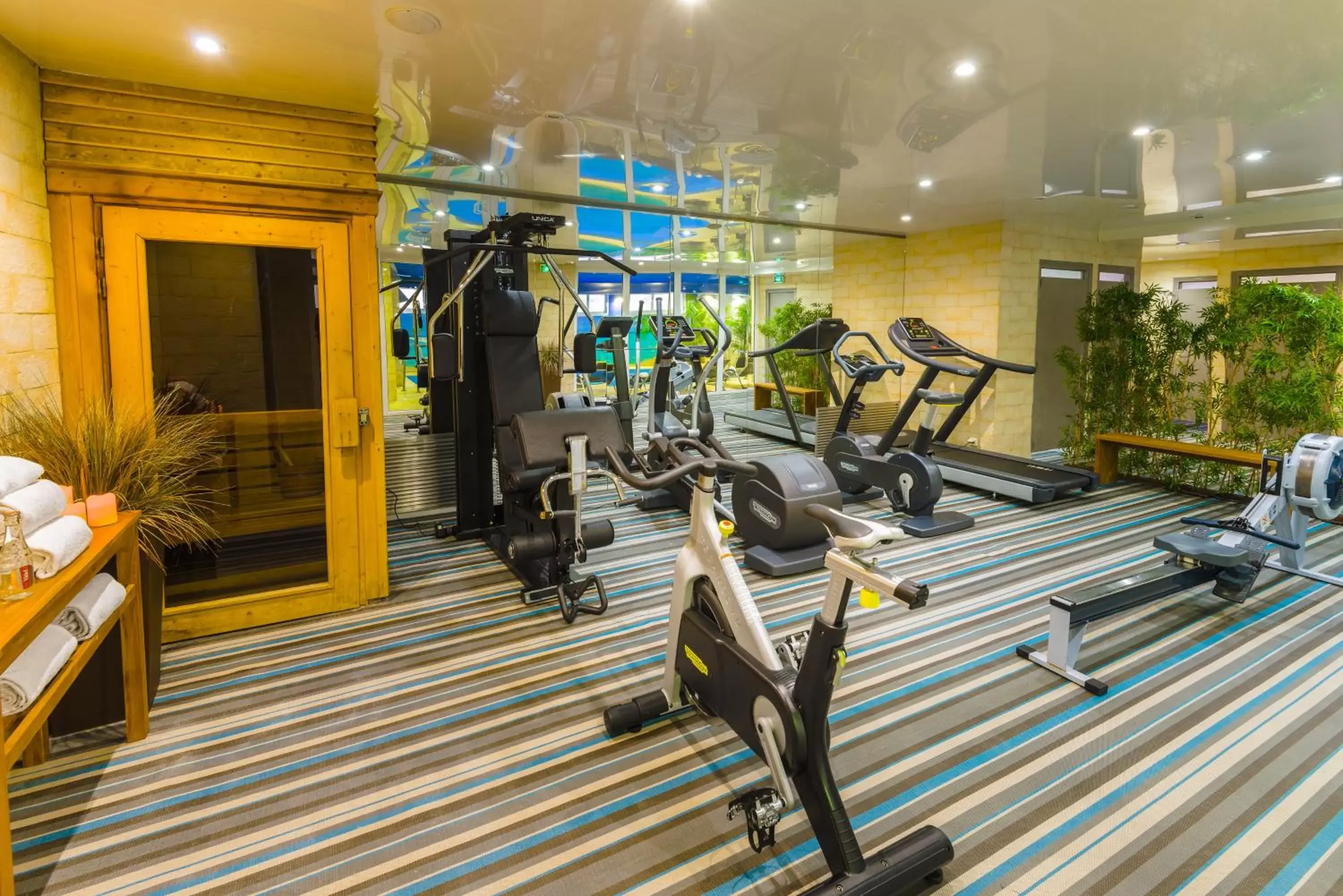 Fitness centre/facilities, Fitness Center/Facilities in Hotel Residence Europe & Spa