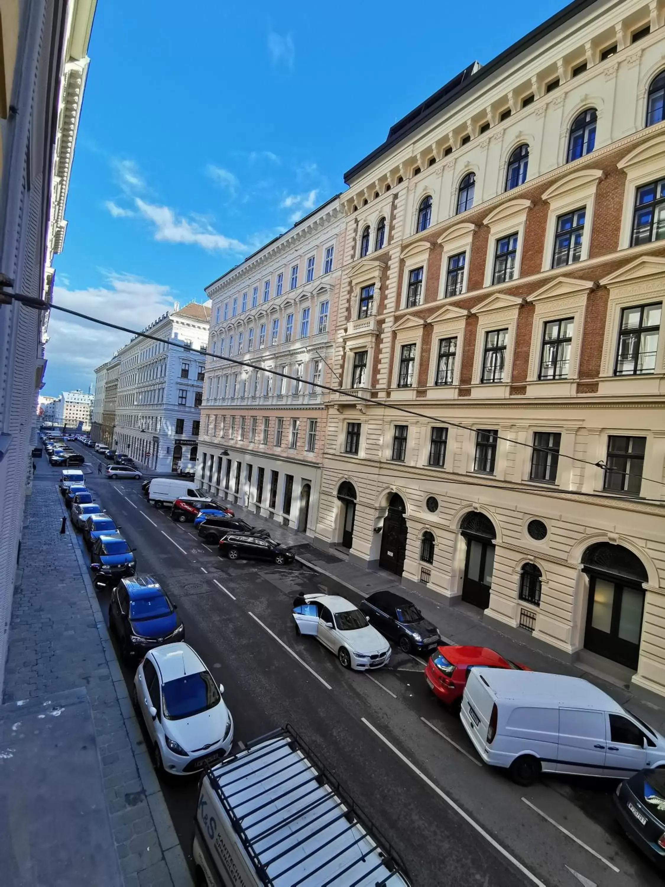 City view in Hotel Bajazzo