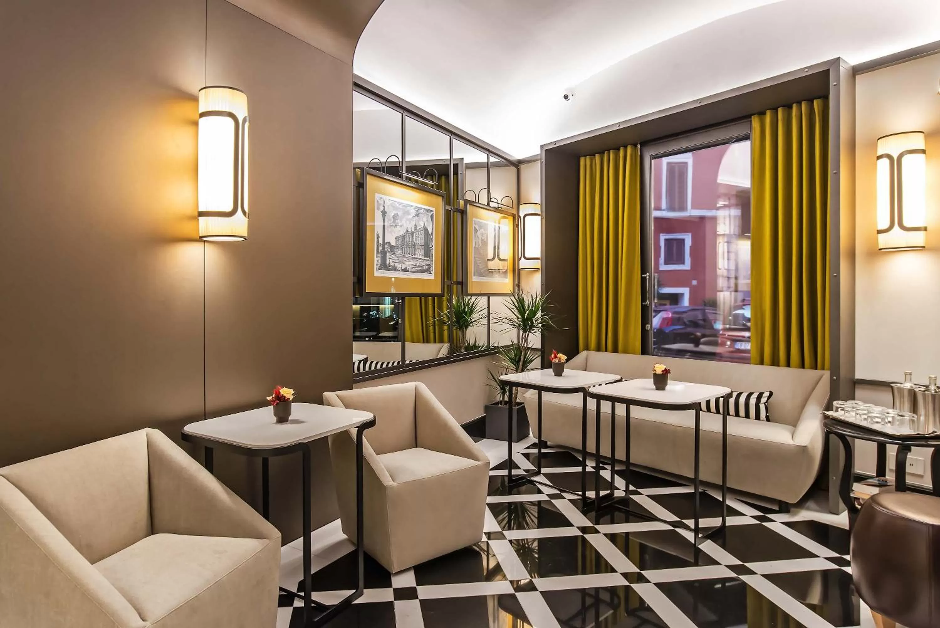 Lobby or reception in Hotel Lunetta