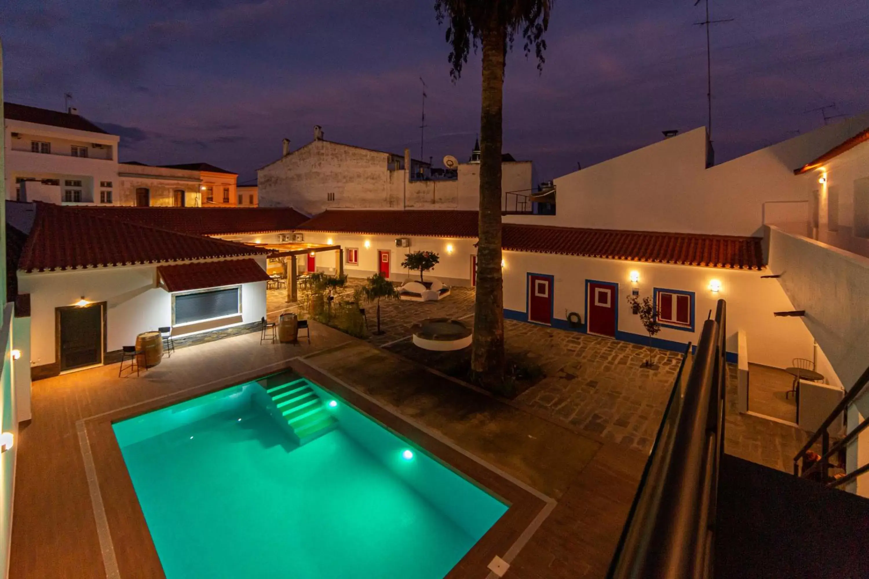 Pool View in Luxury Palm Suites