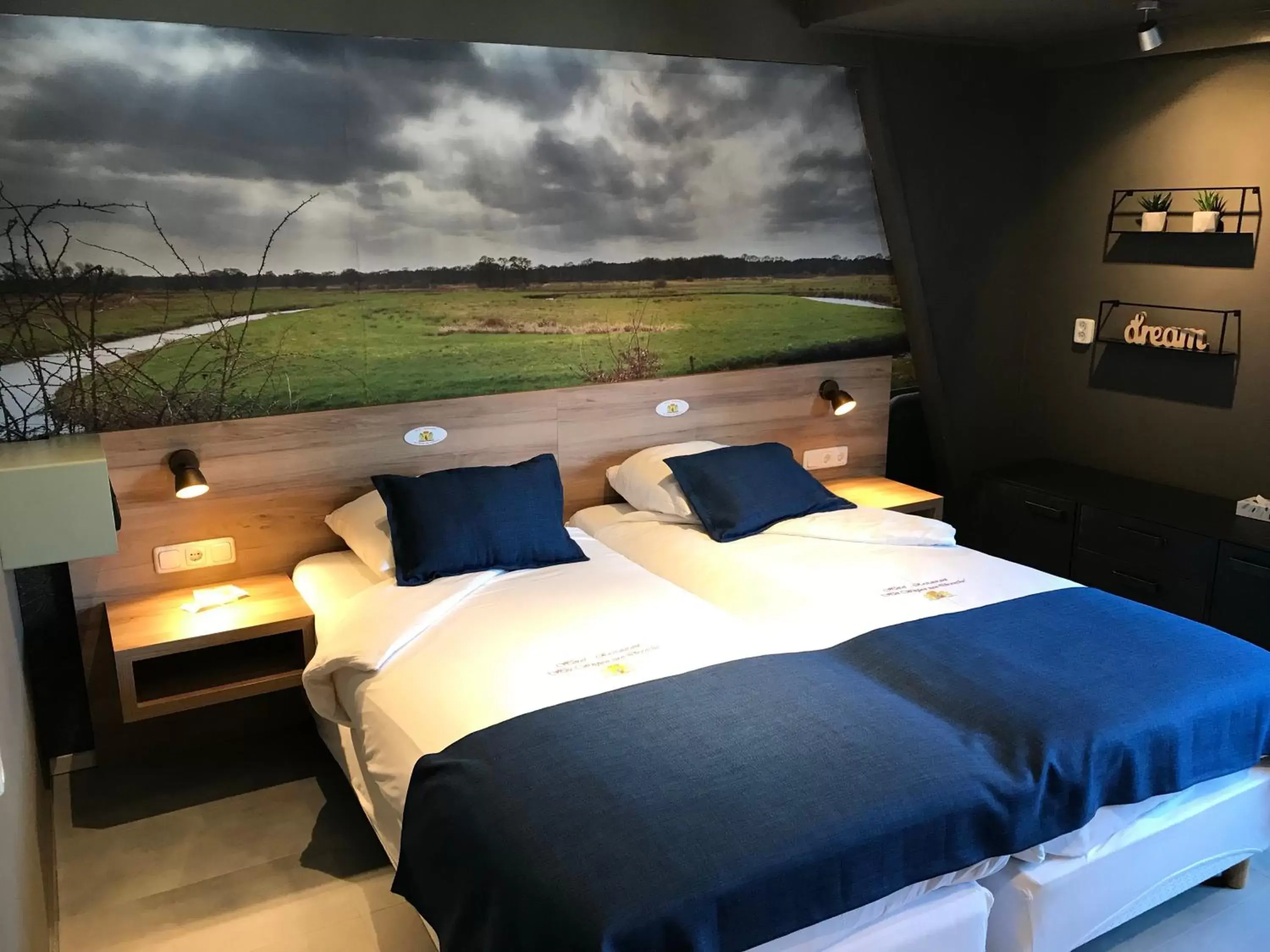 Photo of the whole room, Bed in Hotel Het Wapen van Drenthe