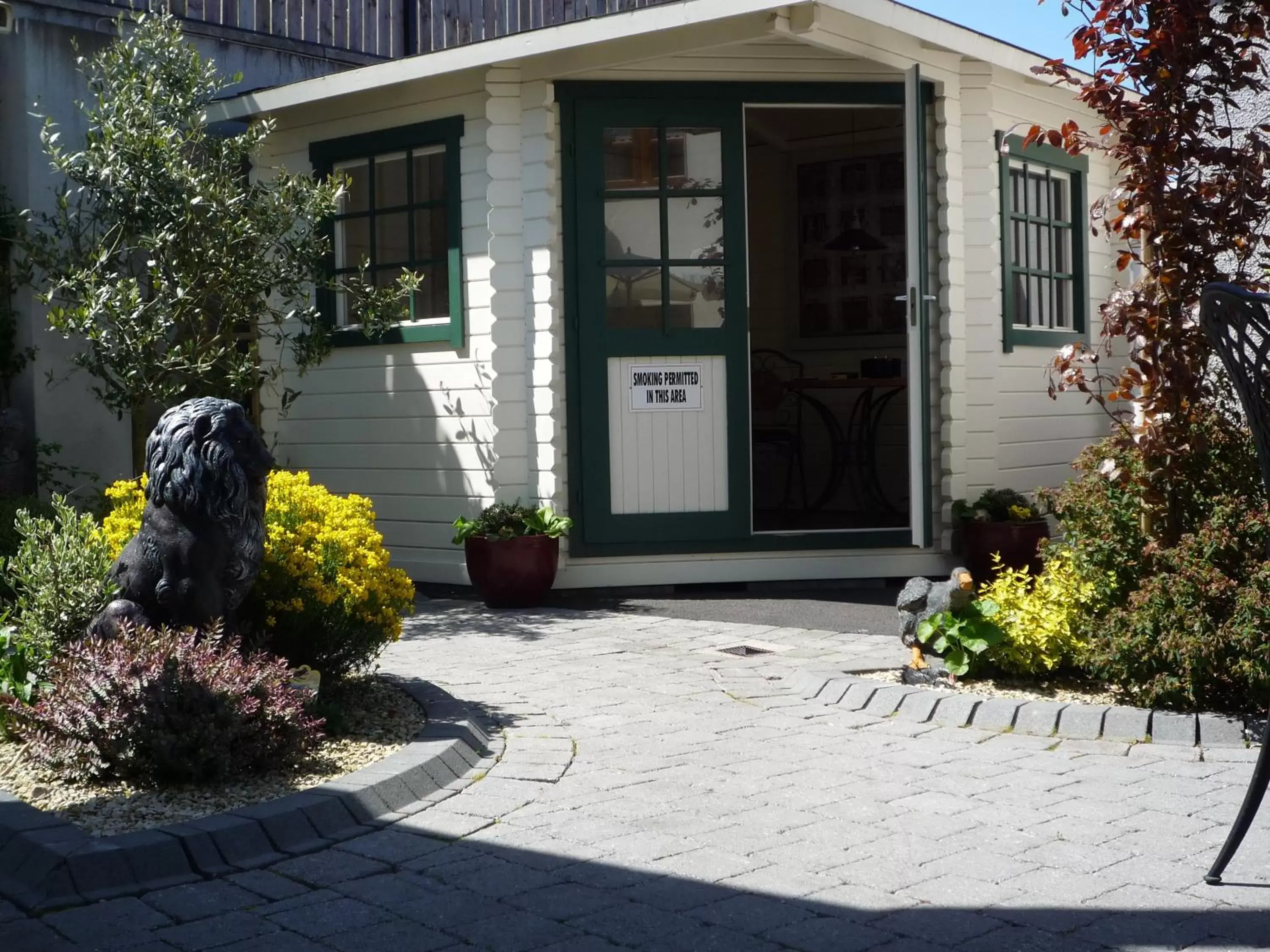 Patio, Property Building in Avlon House Bed and Breakfast